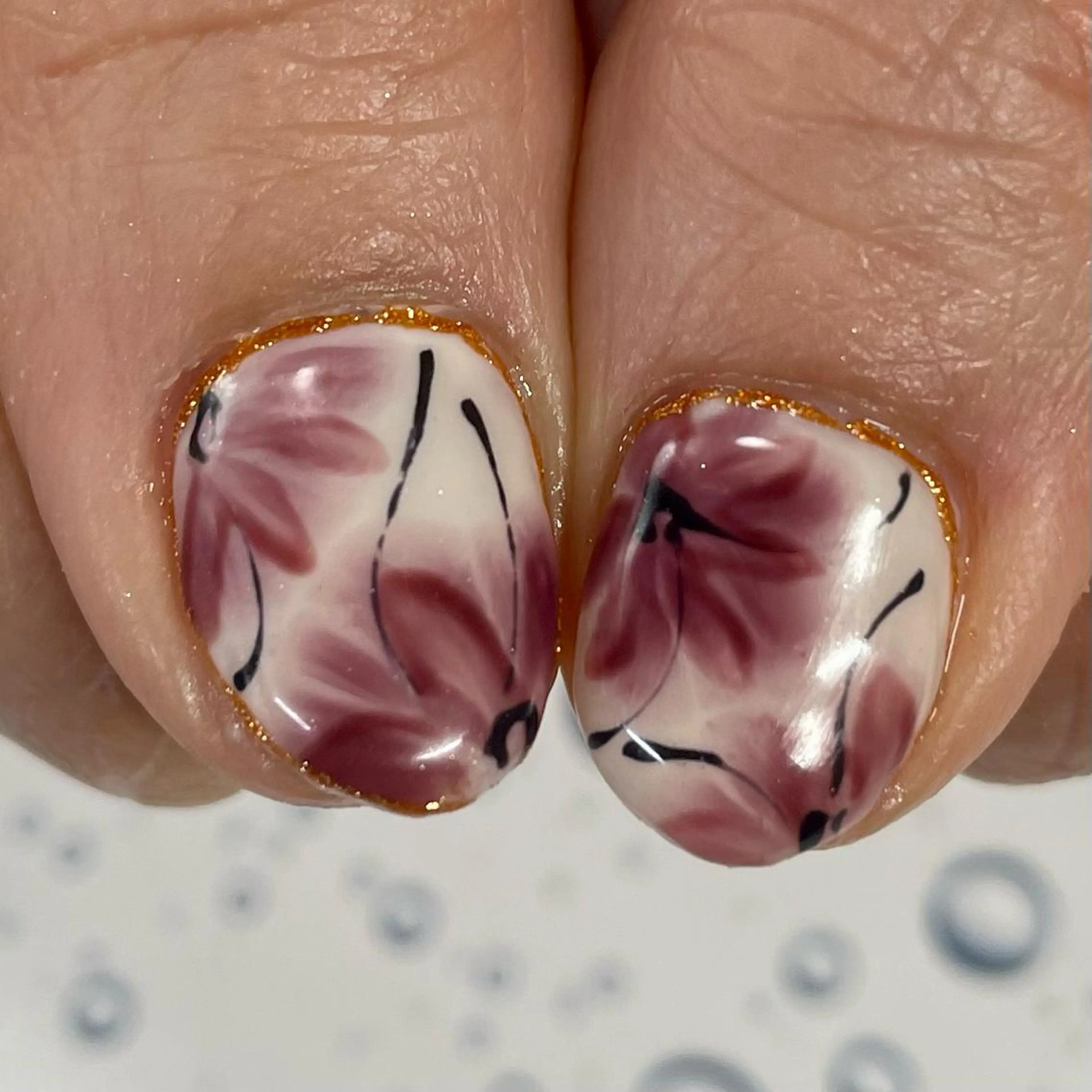 ネイル 奥園 良恵のネイルデザイン