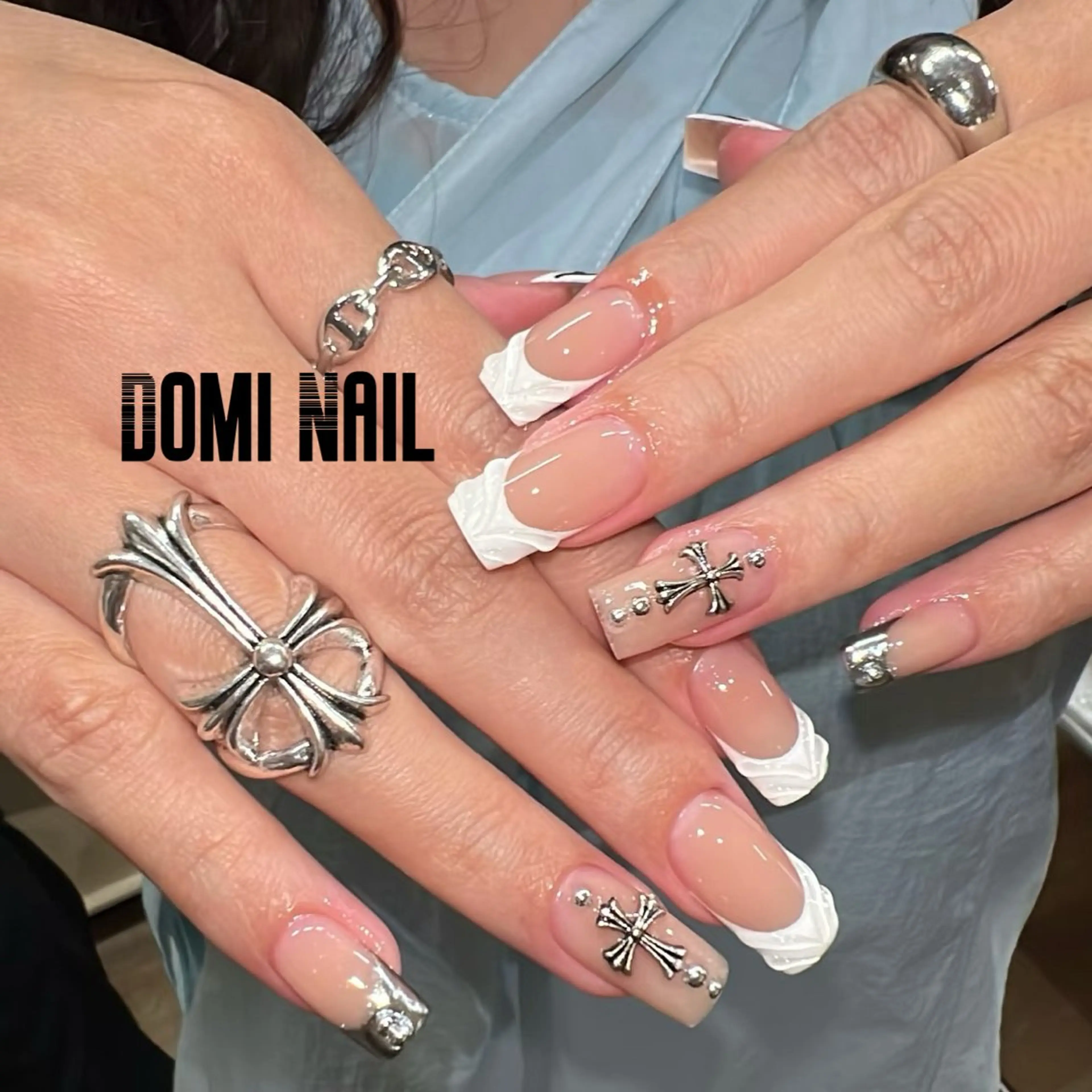 ネイル アートネイル 持ち込み ネイルチップ ハンドネイル Domi Nail Salon所属・Domi Nail Salonのネイルデザイン