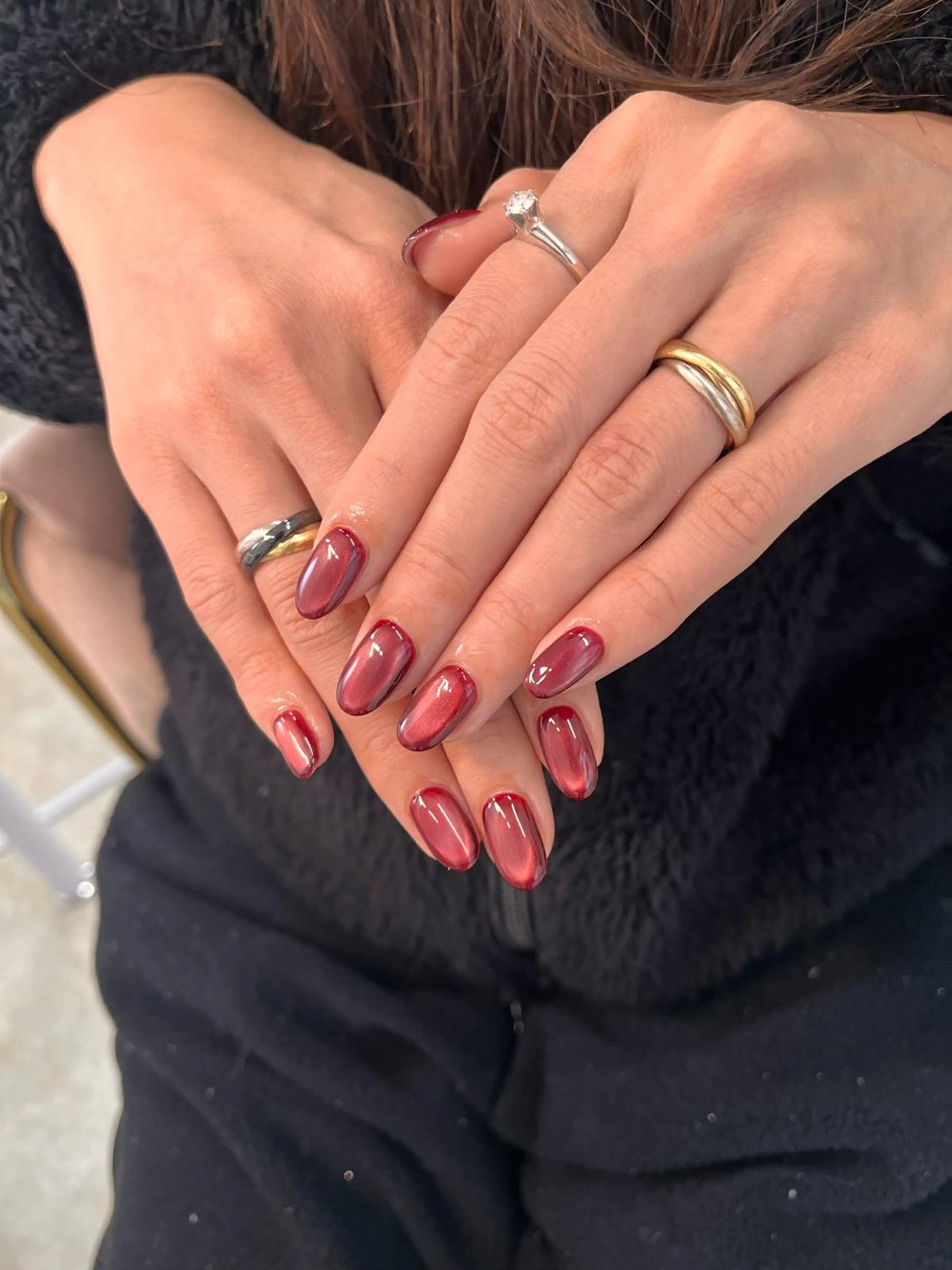 ミディアム ハンドネイル フットネイル Silent /話さないネイルサロン所属・河島 翼のネイルデザイン