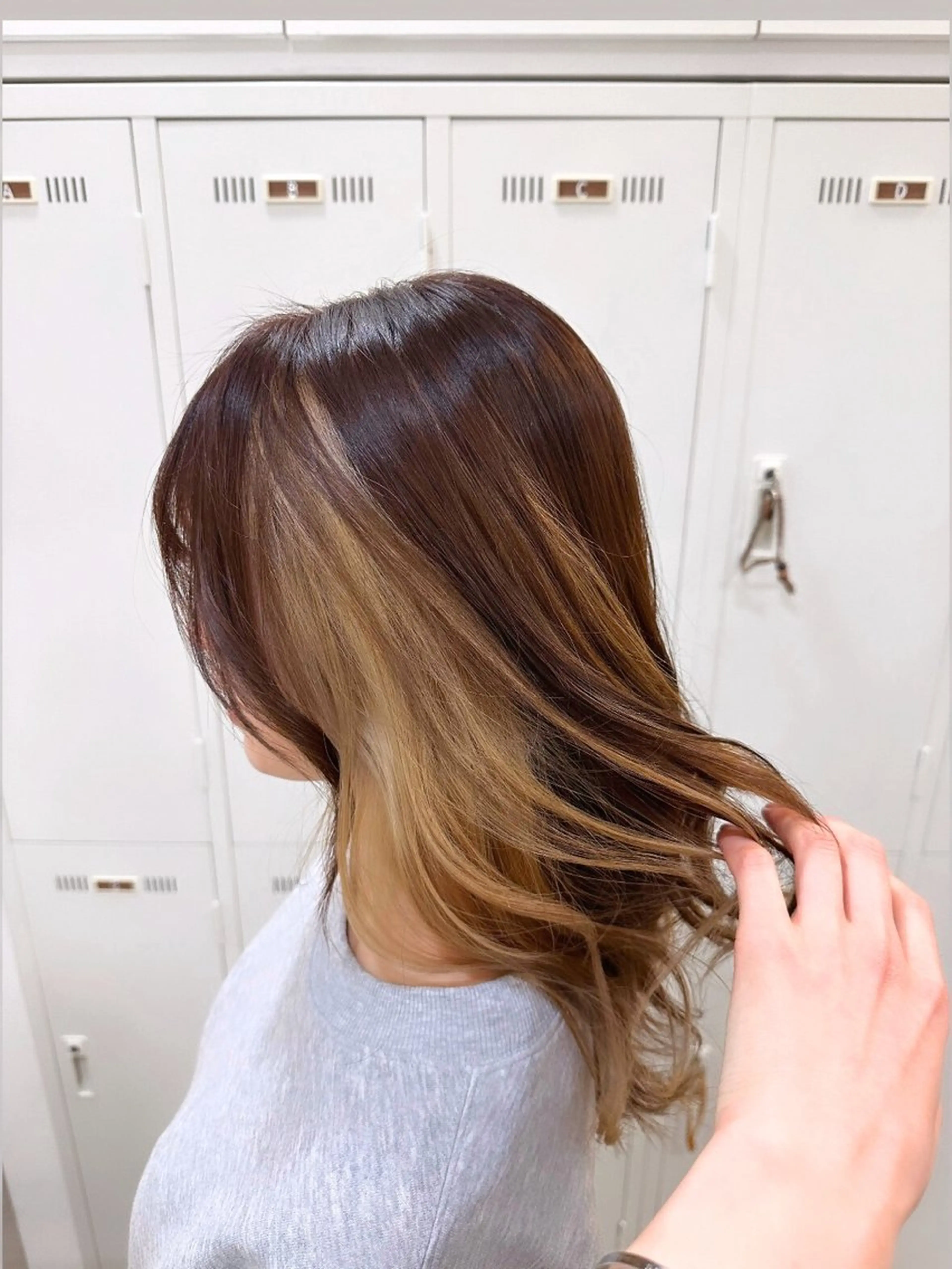 ミディアム カラー 柔らか透明感カラー/ 内田圭祐のヘアスタイル