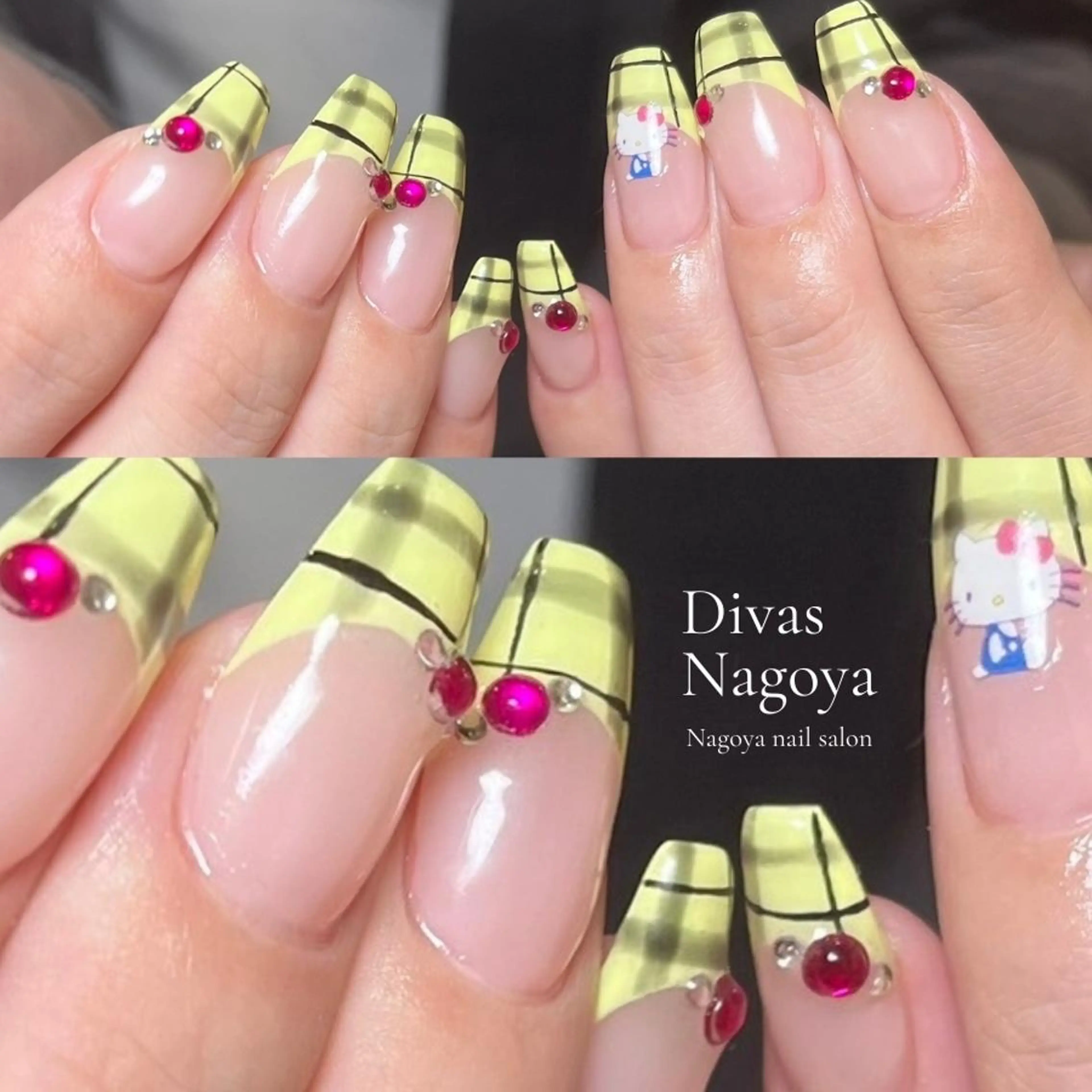 ネイル 長さ出し ジェルネイル 韓国ネイル マグネットネイル 持ち込み 🎀Sakae D.d nail🎀のネイルデザイン