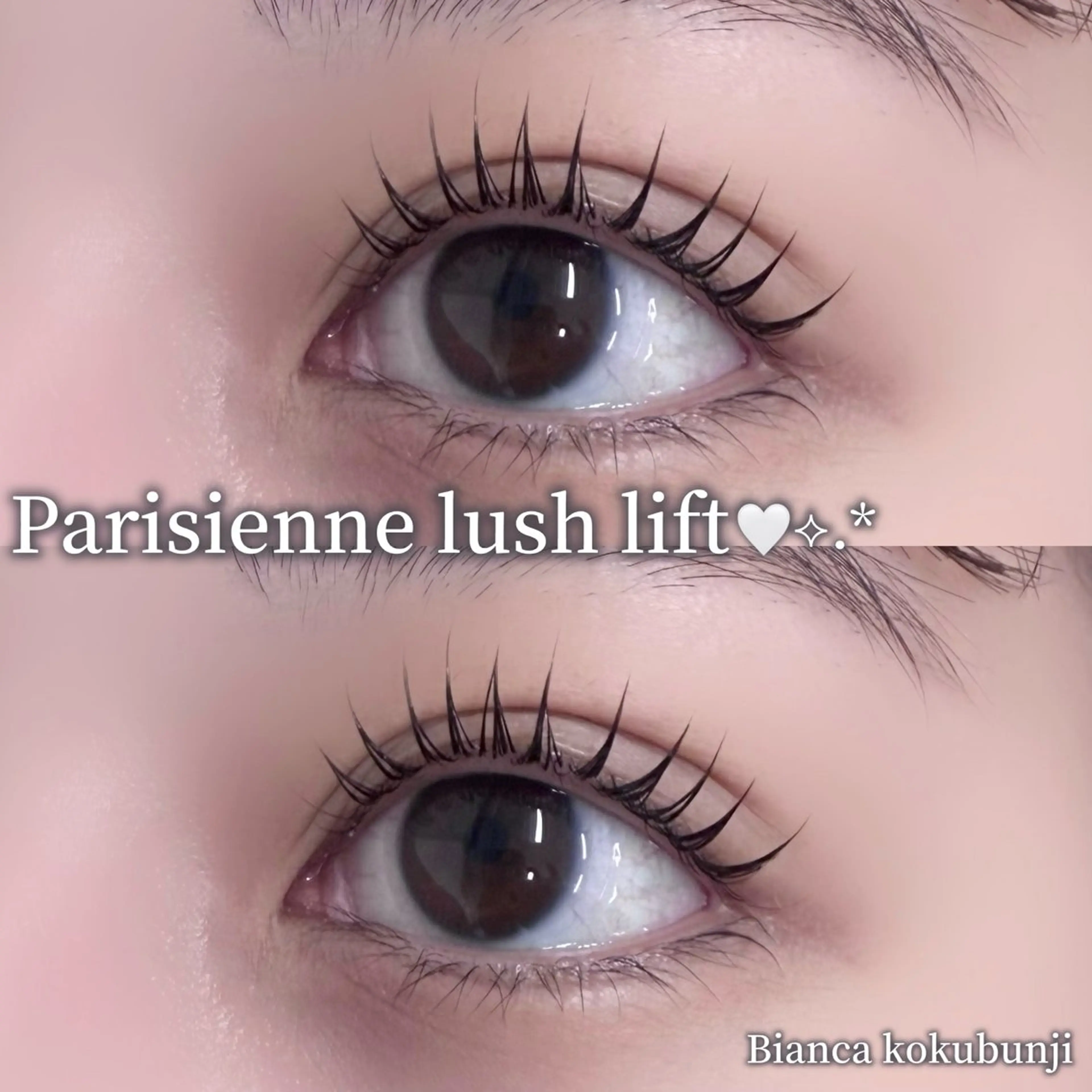 マツエク・マツパ パリジェンヌラッシュリフト マツパ 🩶Bianca 副店長ハシモト🩶のマツエク・マツパデザイン