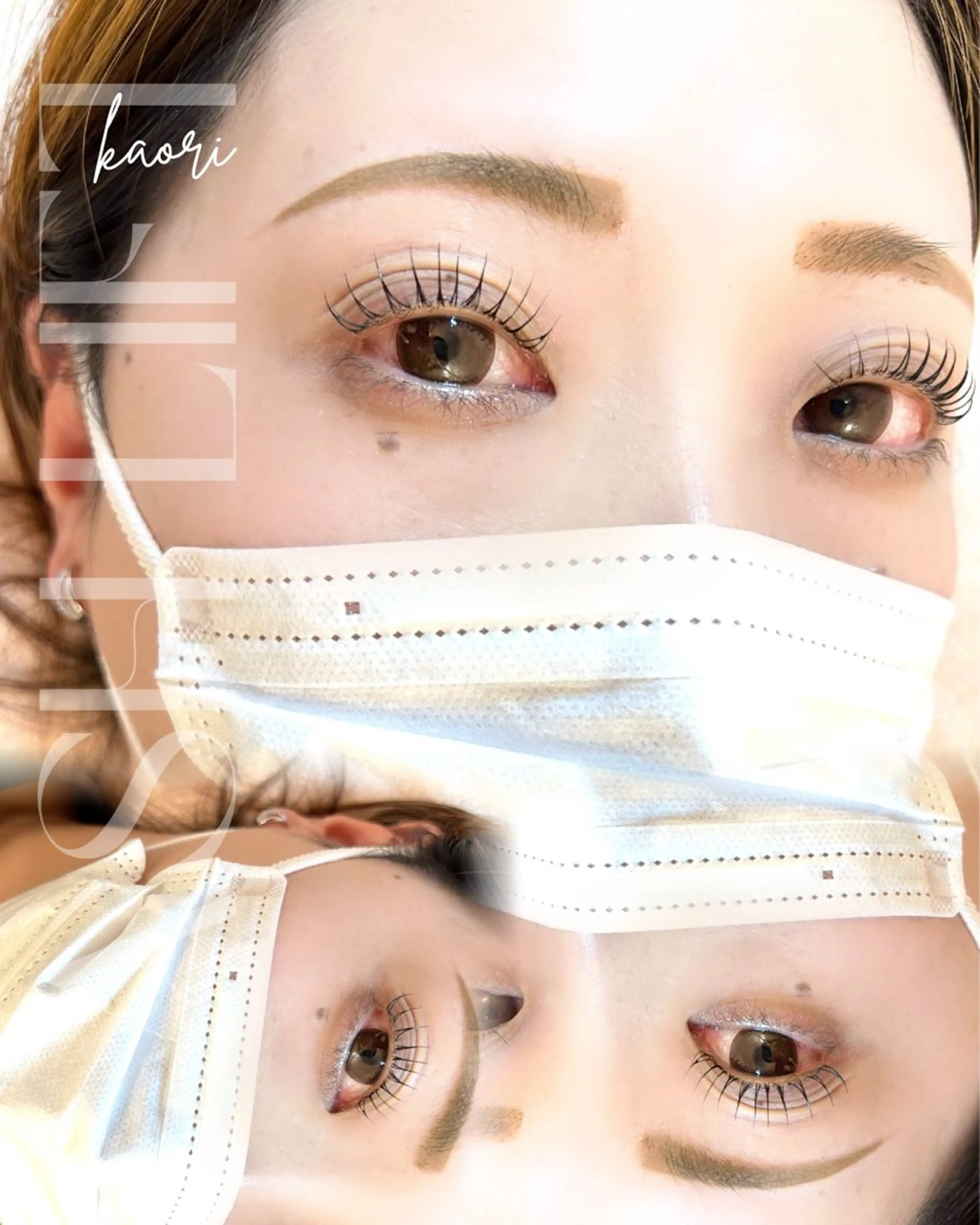 マツエク・マツパ マツパ vivi太田川 小林香織のマツエク・マツパデザイン