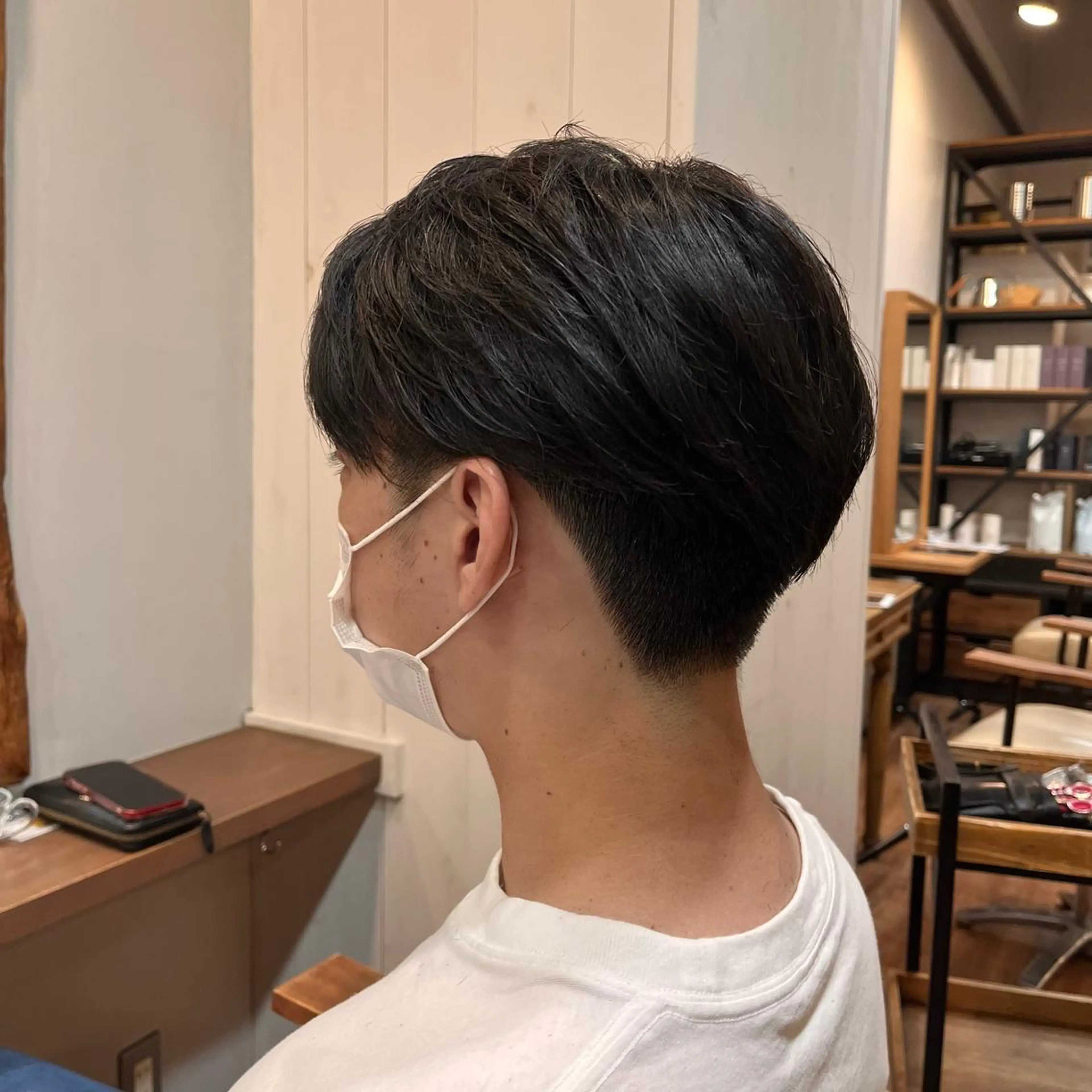 メンズ マッシュ よしだ しおりのヘアスタイル