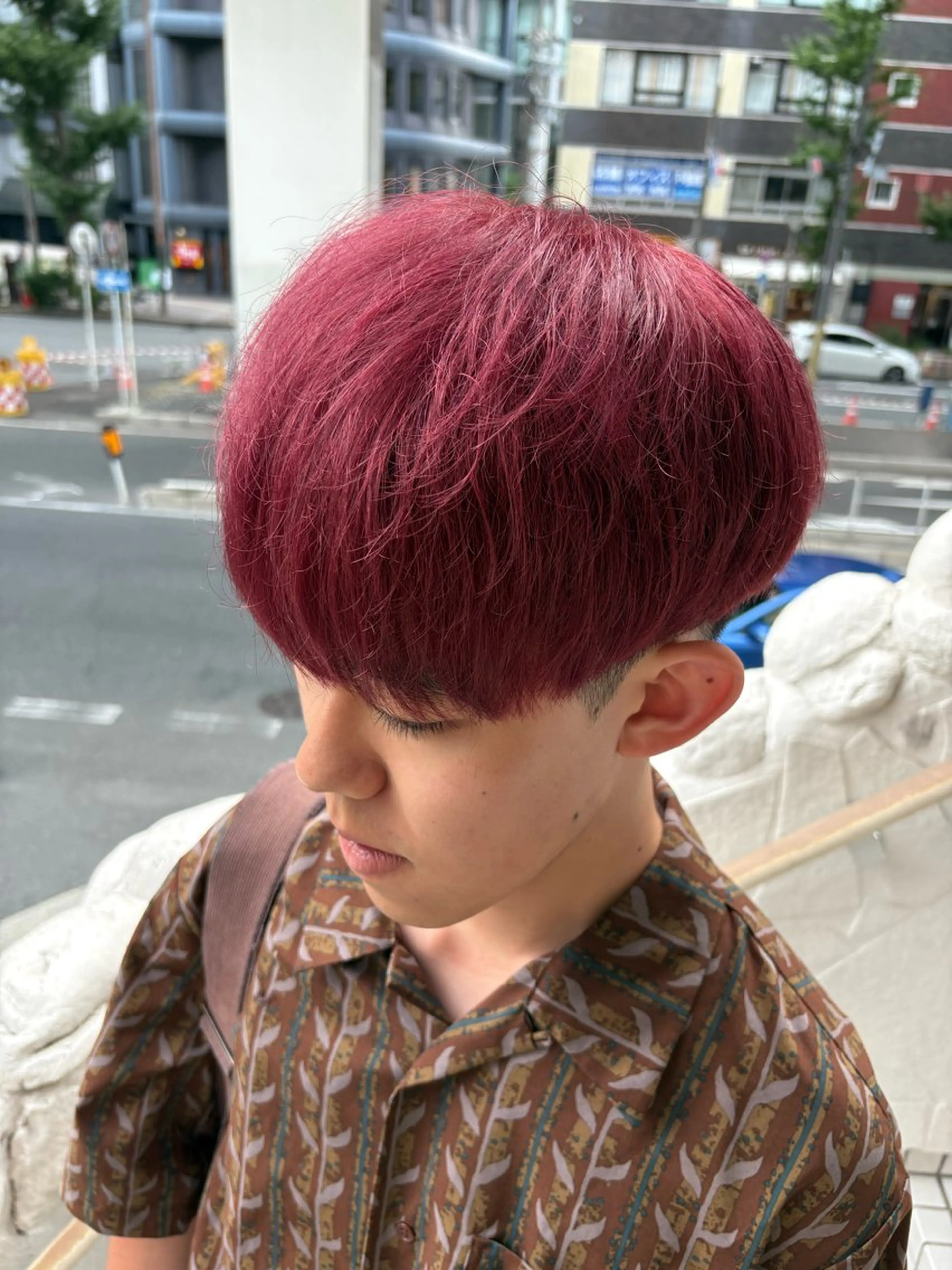 カラー メンズ カット ヘアカラー 梅田/全パーマ特化/ ケアパーマ特化/秋本のヘアスタイル