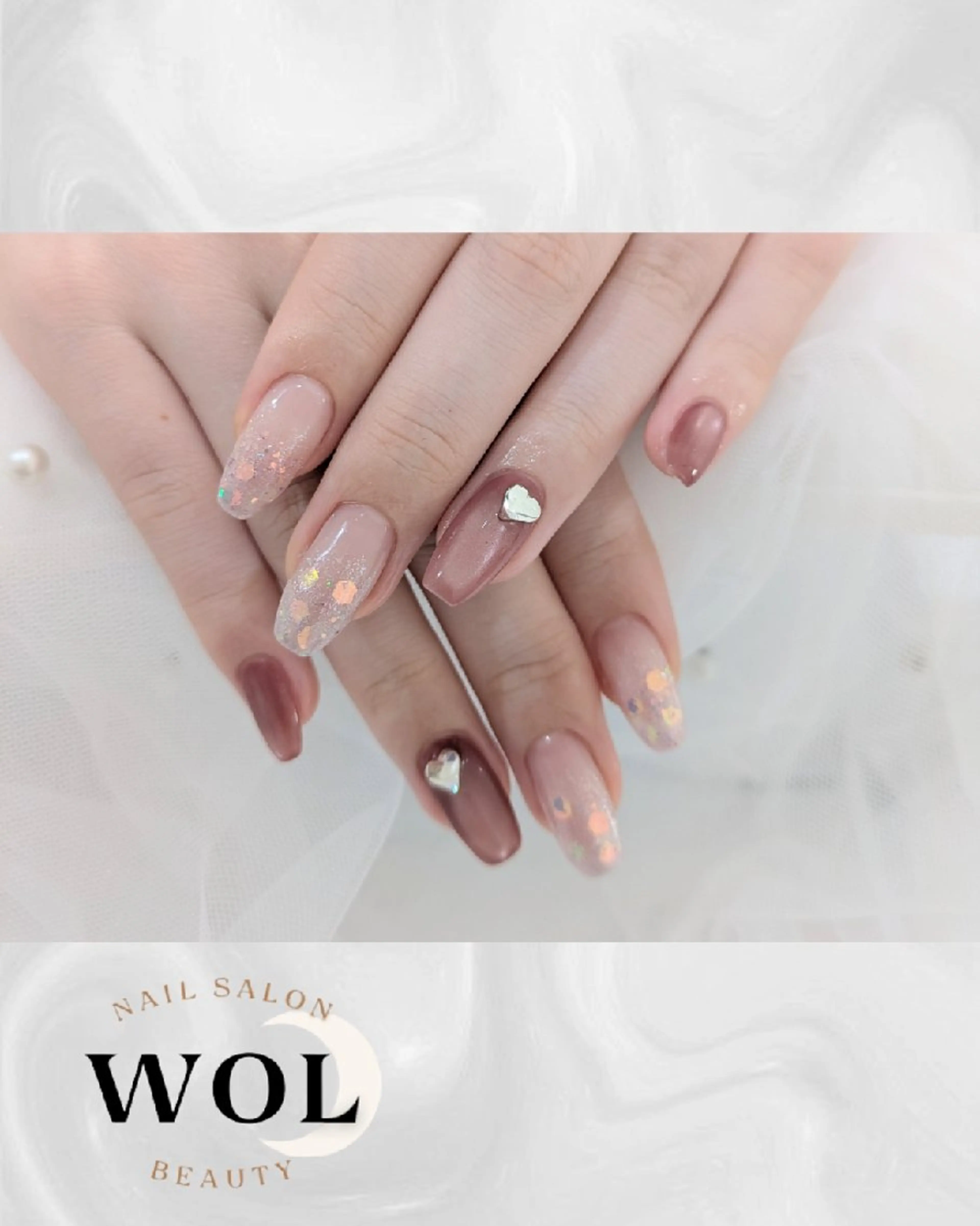 ネイル ハンドネイル nailsalon🌙WOL所属・WOL🌙 momokoのネイルデザイン