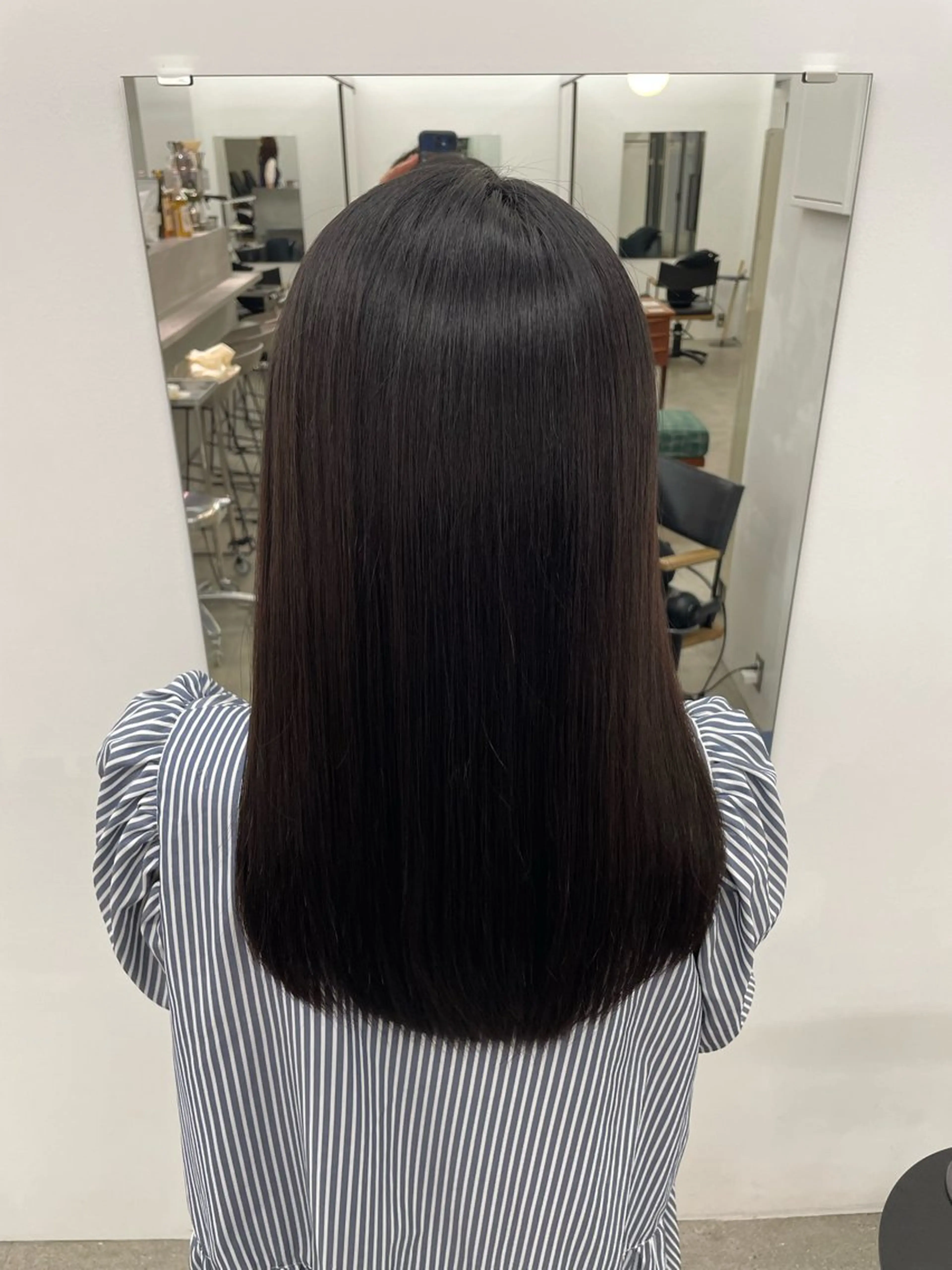 ロング パーマ 髪質改善 縮毛矯正 ストレートパーマ 【お洒落パーマ】 Elme　肥塚康汰郎のヘアスタイル