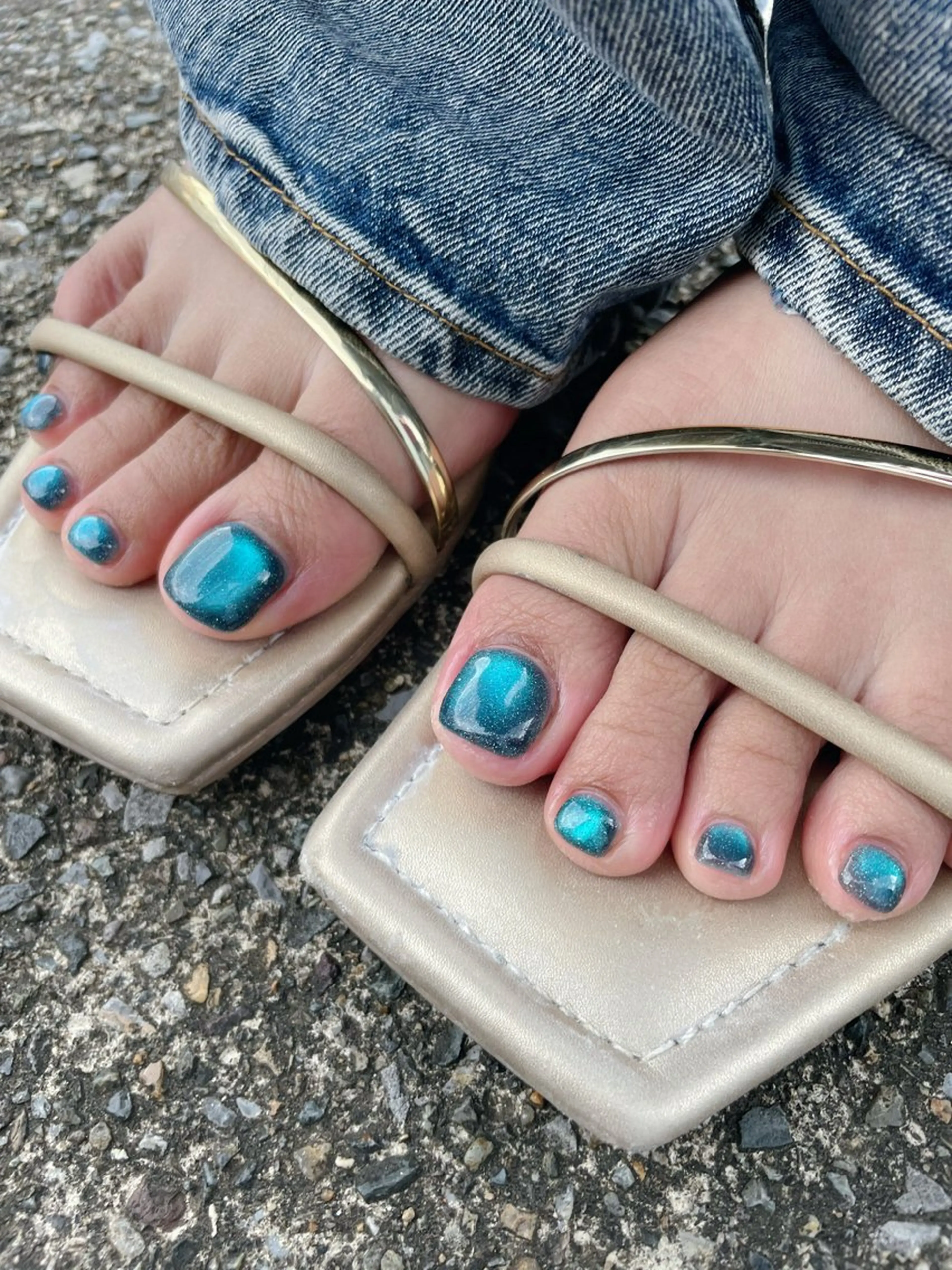 フットバス+ケア+マグネットワンカラー　他店オフ別途¥3000の写真