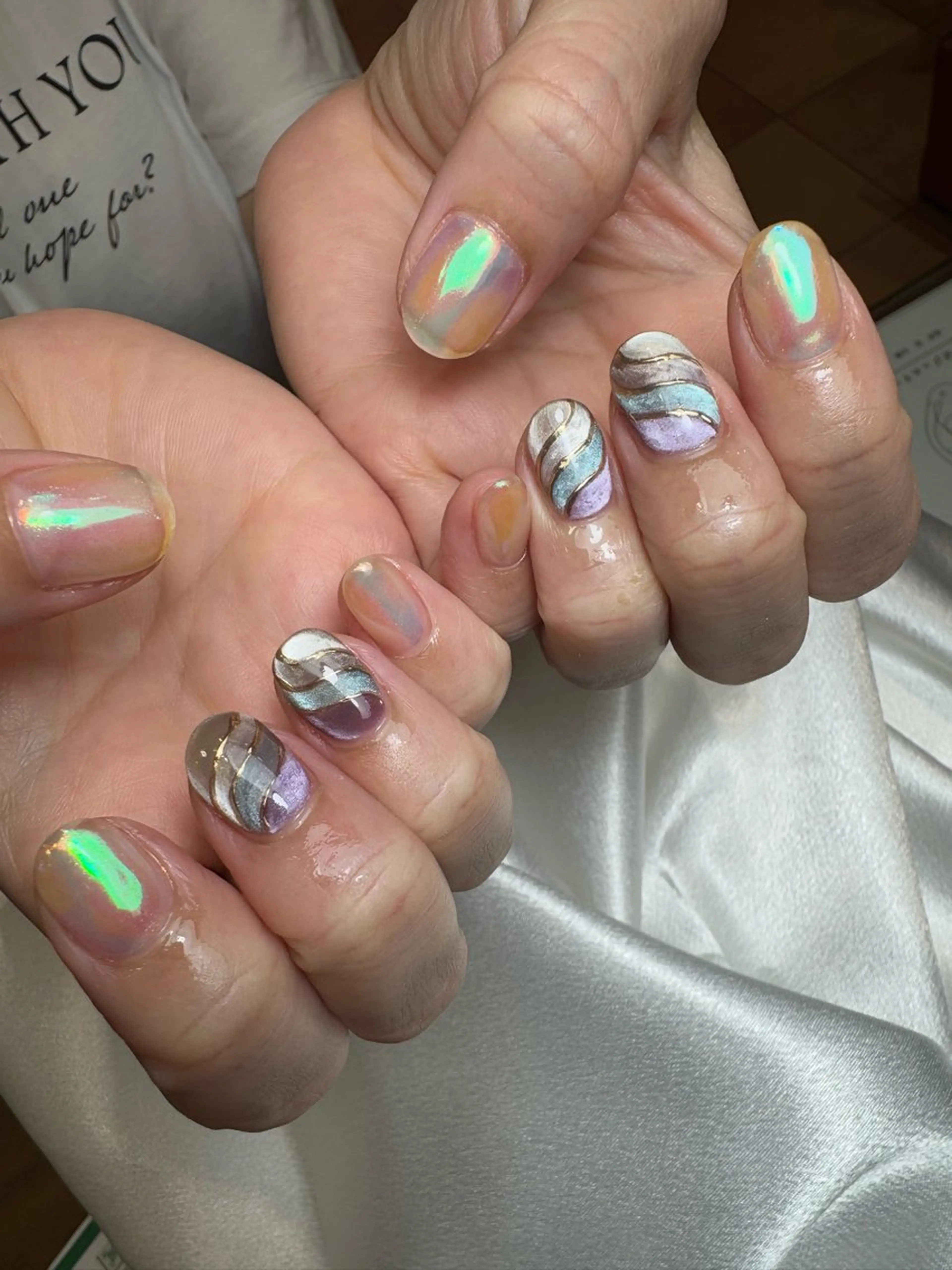 ネイル ハンドネイル nail&eyelash mate所属・京都/東向日/桂 ayumiのネイルデザイン