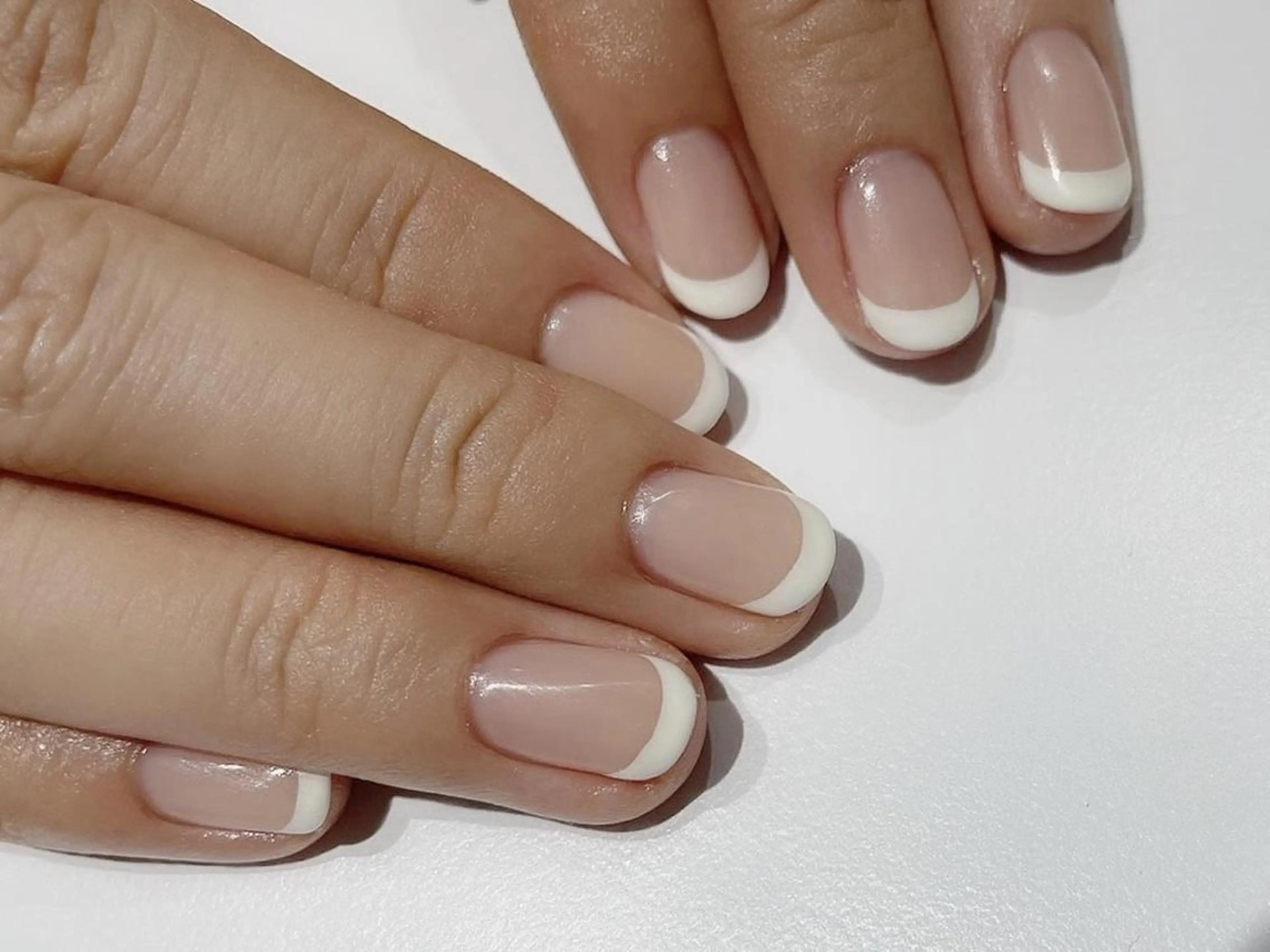 minimo限定【オフ無し】 ハンド 王道フレンチ💅の写真