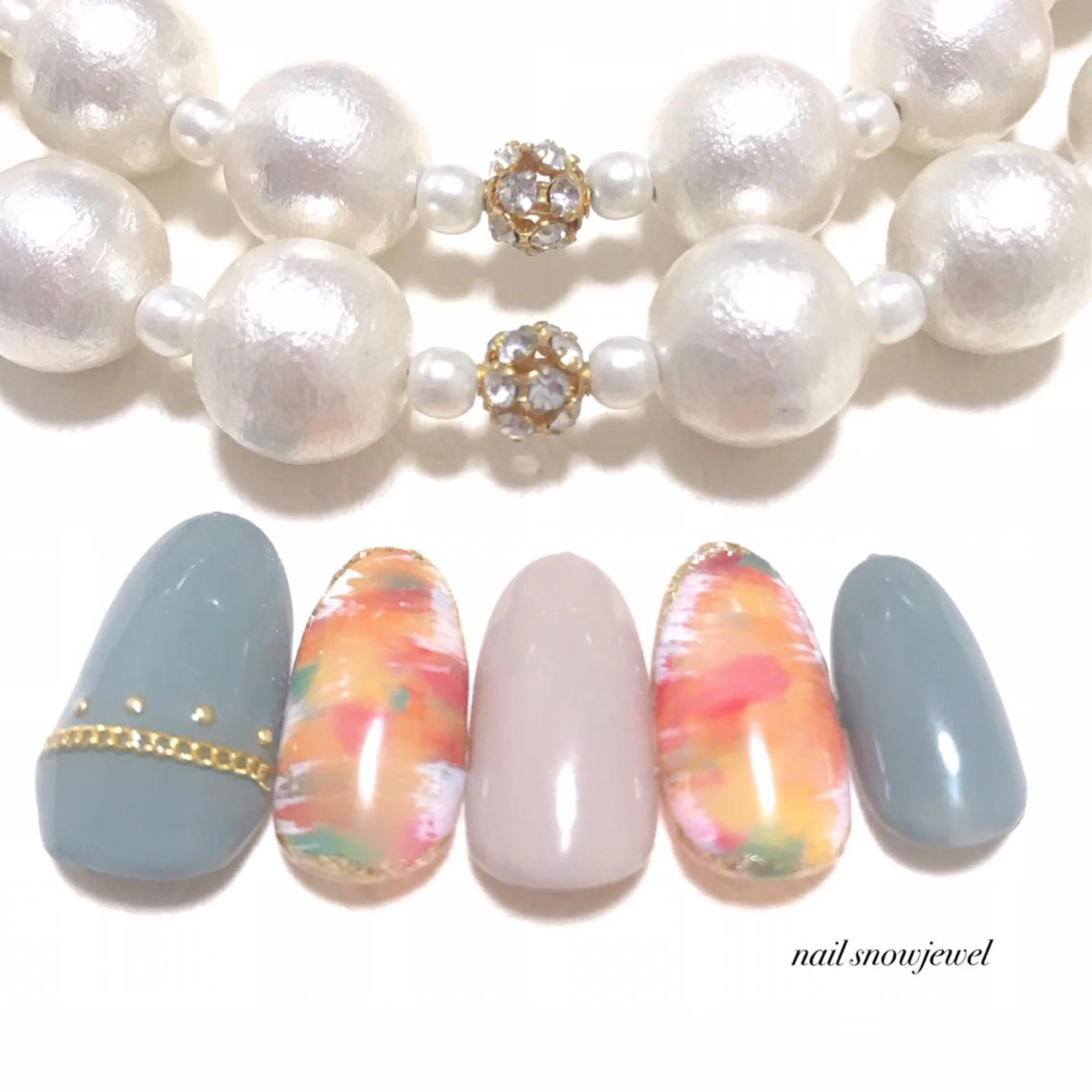 ネイル nail snowjewelのネイルデザイン