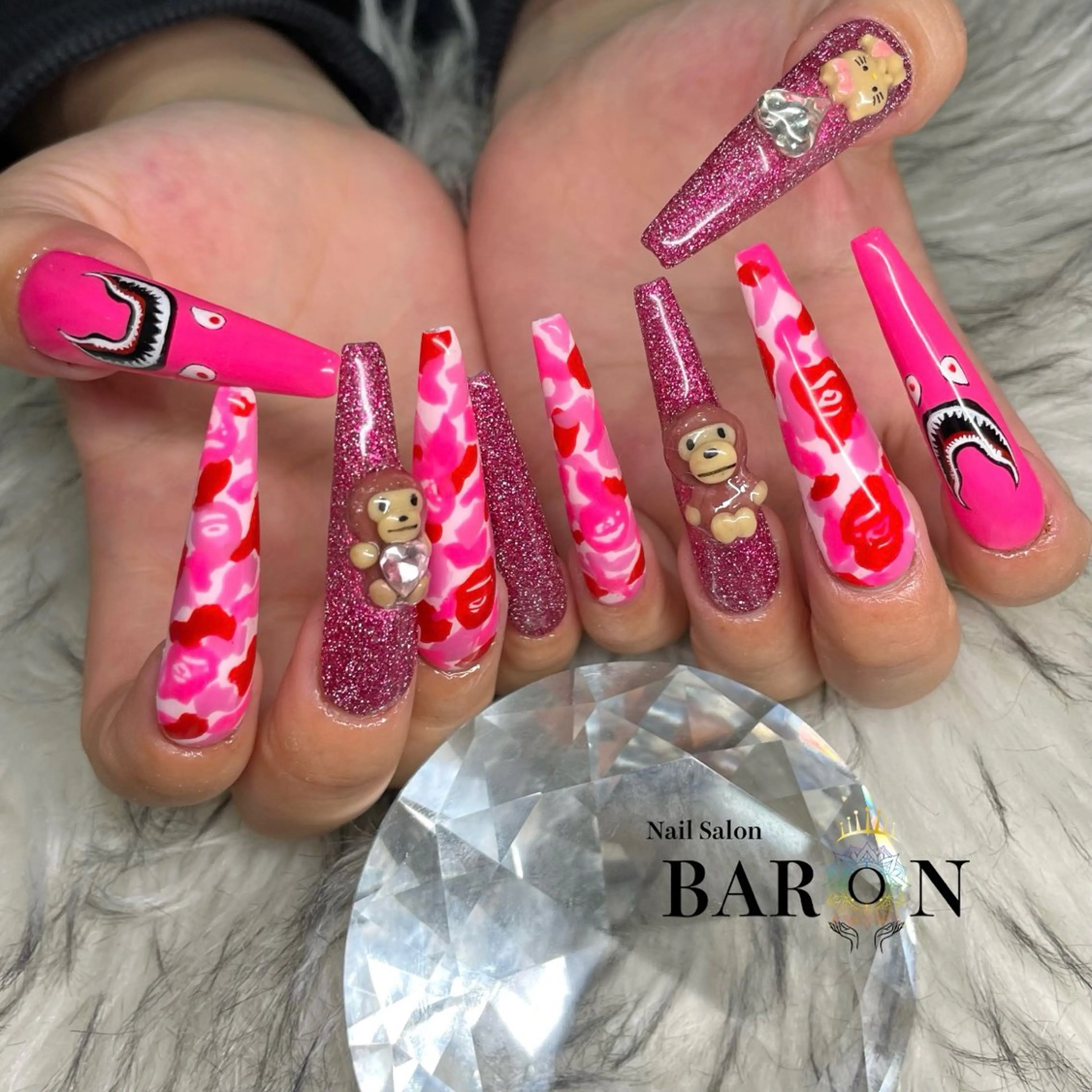 ネイル ハンドネイル ♛︎BARON♛︎ RIKAのネイルデザイン