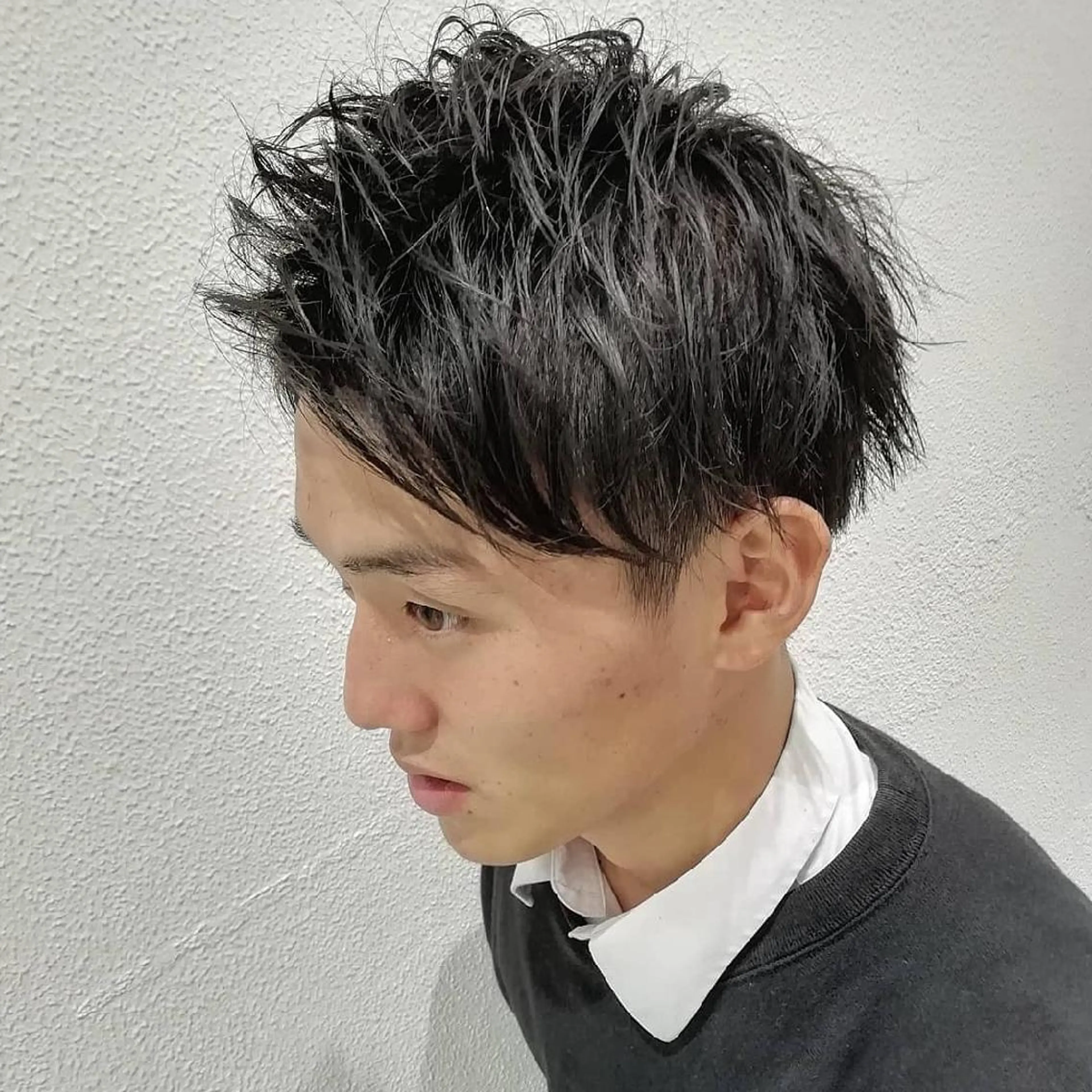 メンズ パーマ Ash 店長 木村 和人のヘアスタイル