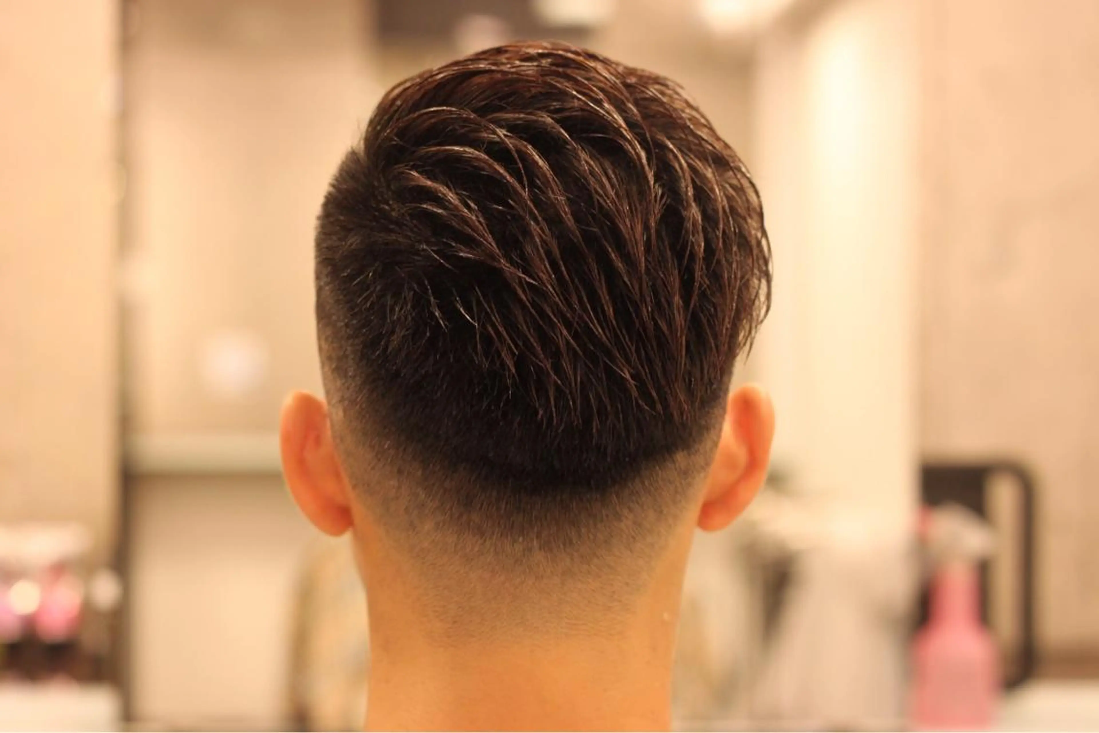 ショート メンズ フェードカット カット ヘアセット 前田賢生 ご新規様はNGのヘアスタイル