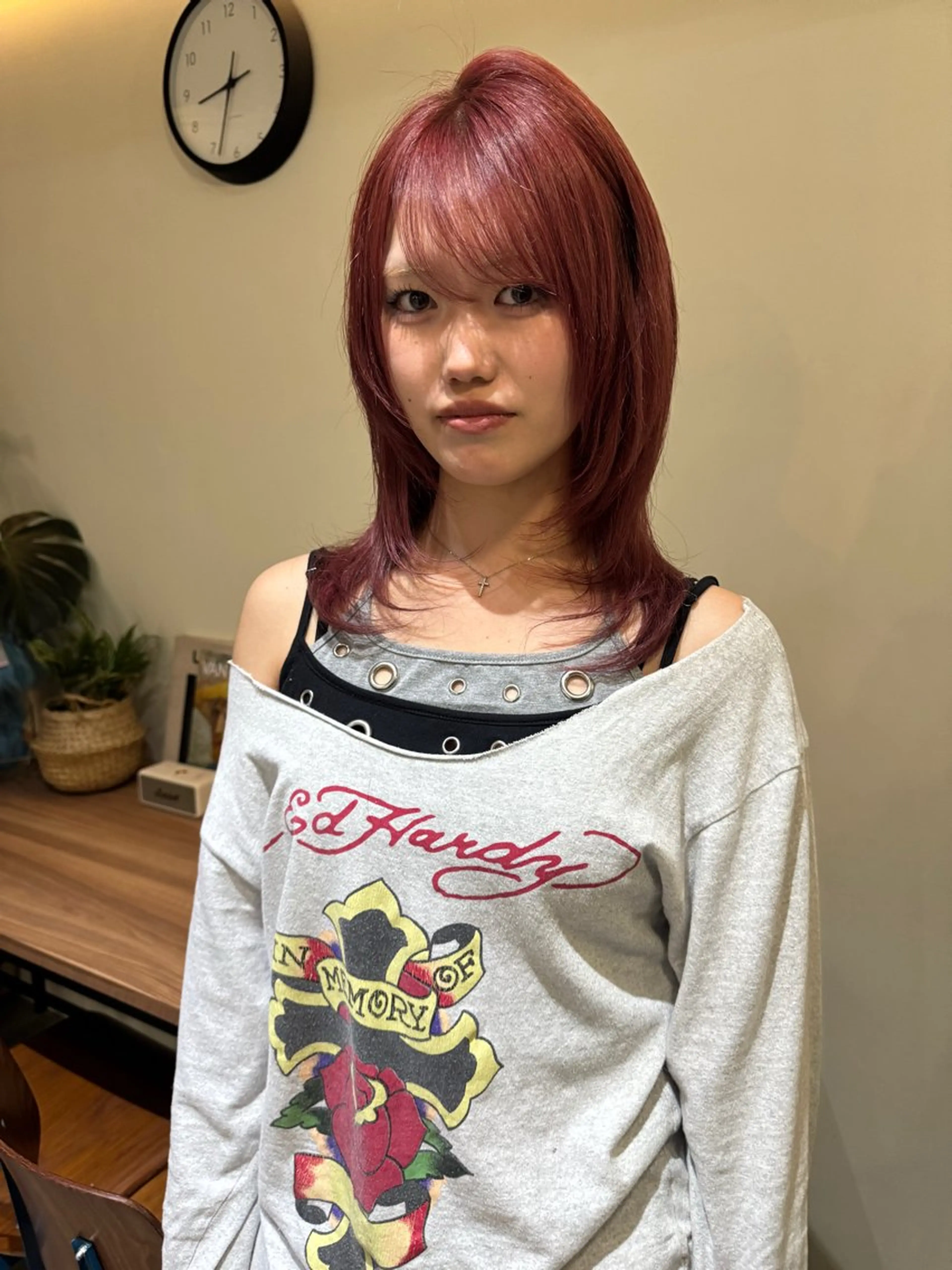 セミロング カラー ヘアカラー 🎀ハイトーン🎀/ Chizukiのヘアスタイル