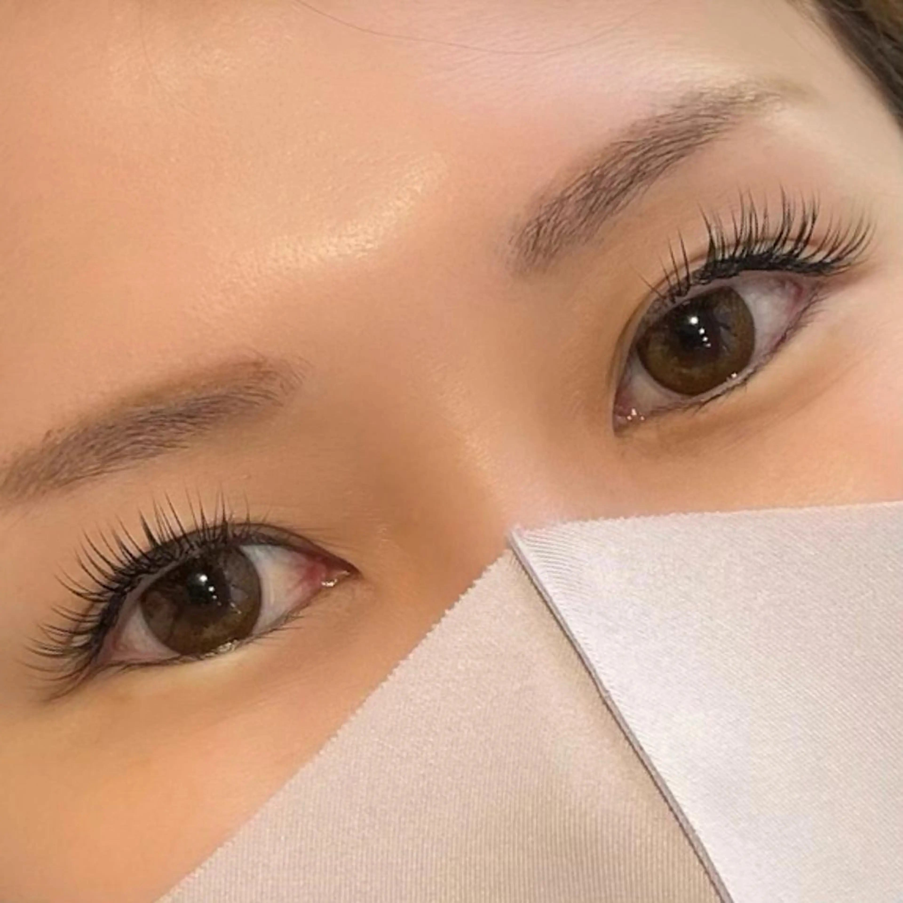 マツエク・マツパ 目尻長め LED/パリエク Yukariのマツエク・マツパデザイン