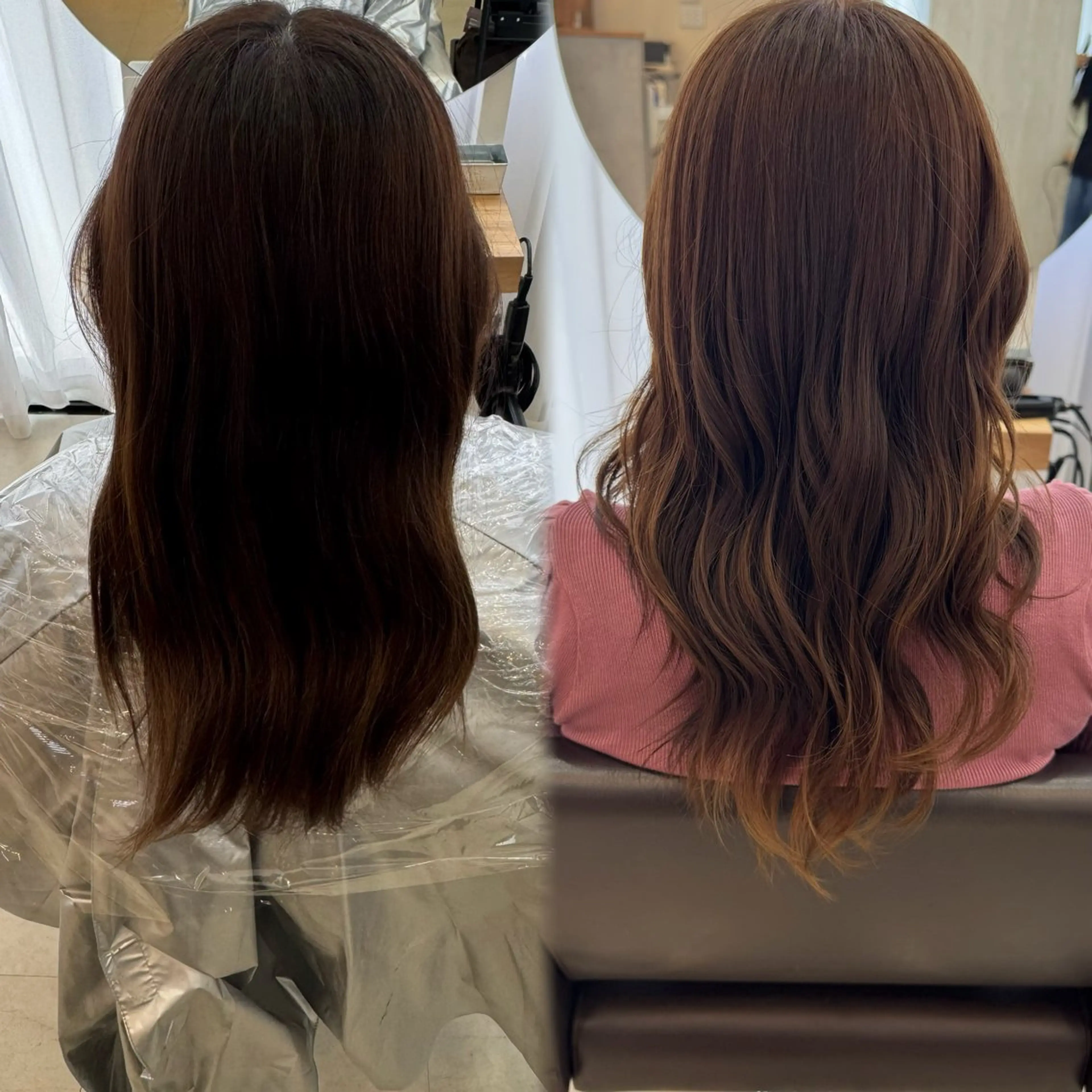 セミロング Agu hair 粉河のヘアスタイル