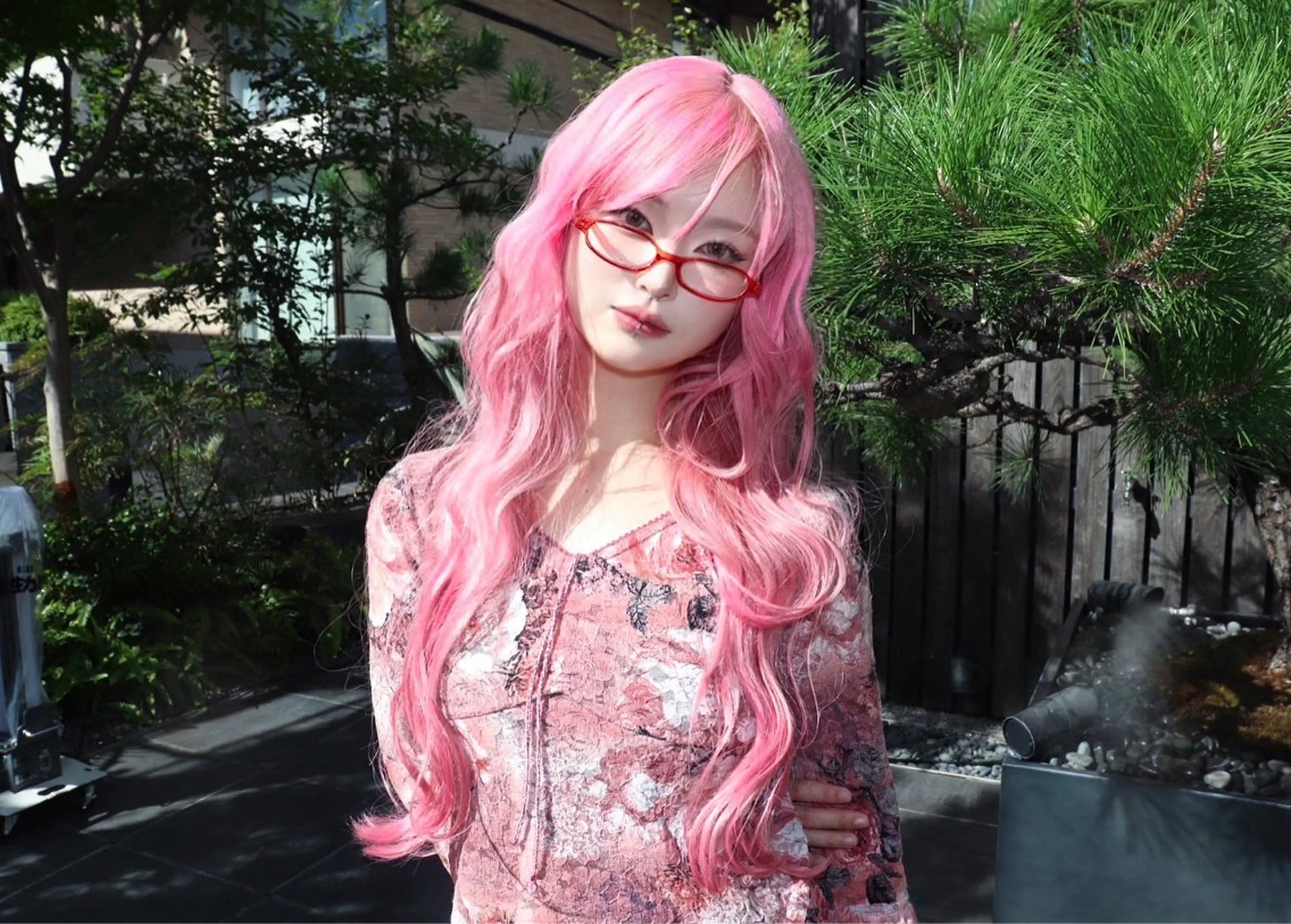 ロング カラー ヘアアレンジ @kyoniyy KYONIのヘアスタイル