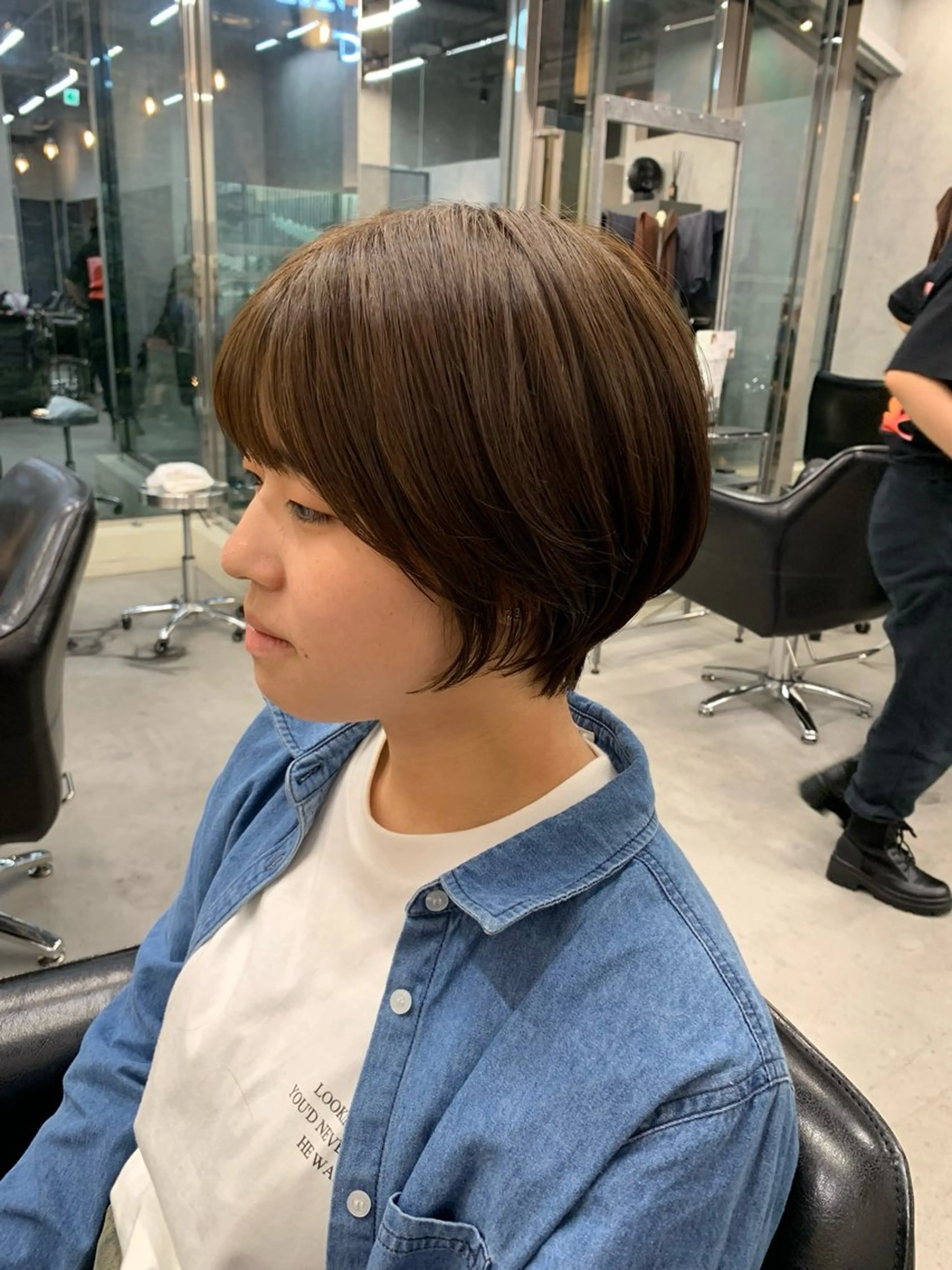 ショート 銀座/レイヤー 🌷nonoka🌷のヘアスタイル