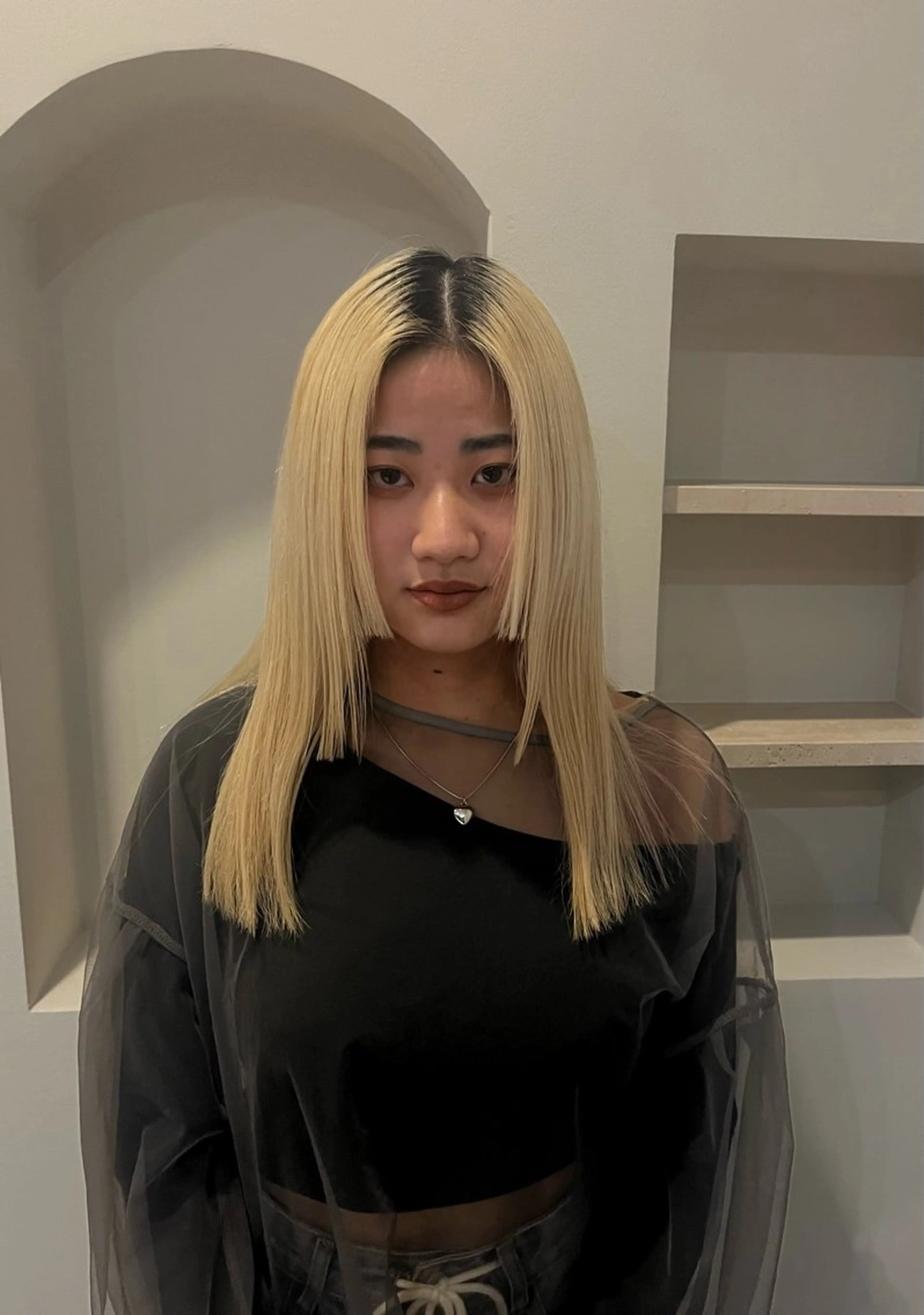 【レディースもメンズも大歓迎】　流行りのハイトーンから中明度カラー、リタッチブリーチ、デザインカラー得意です！の写真