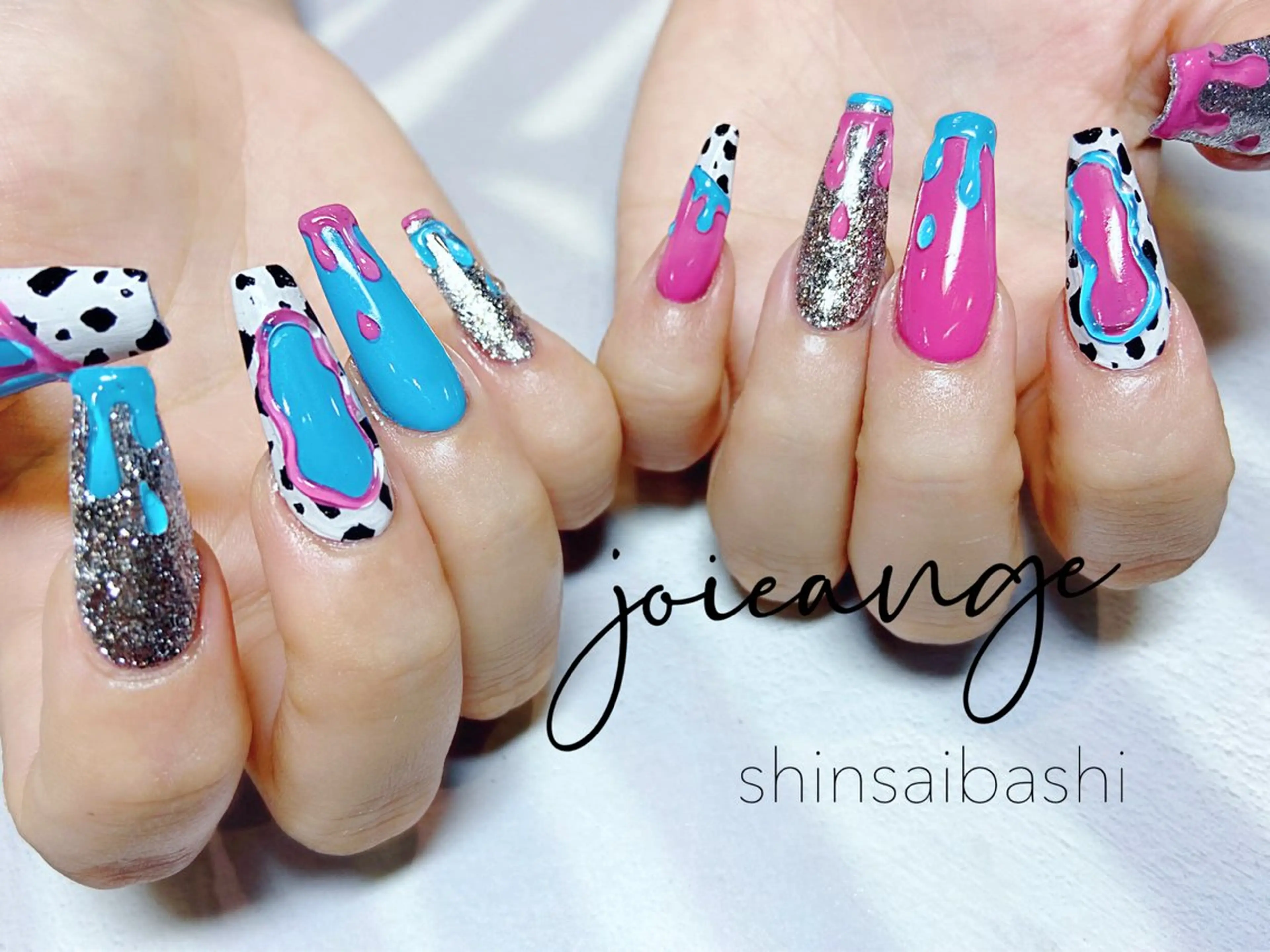 ネイル 持ち込み ハンドネイル 藤本 まどかのネイルデザイン