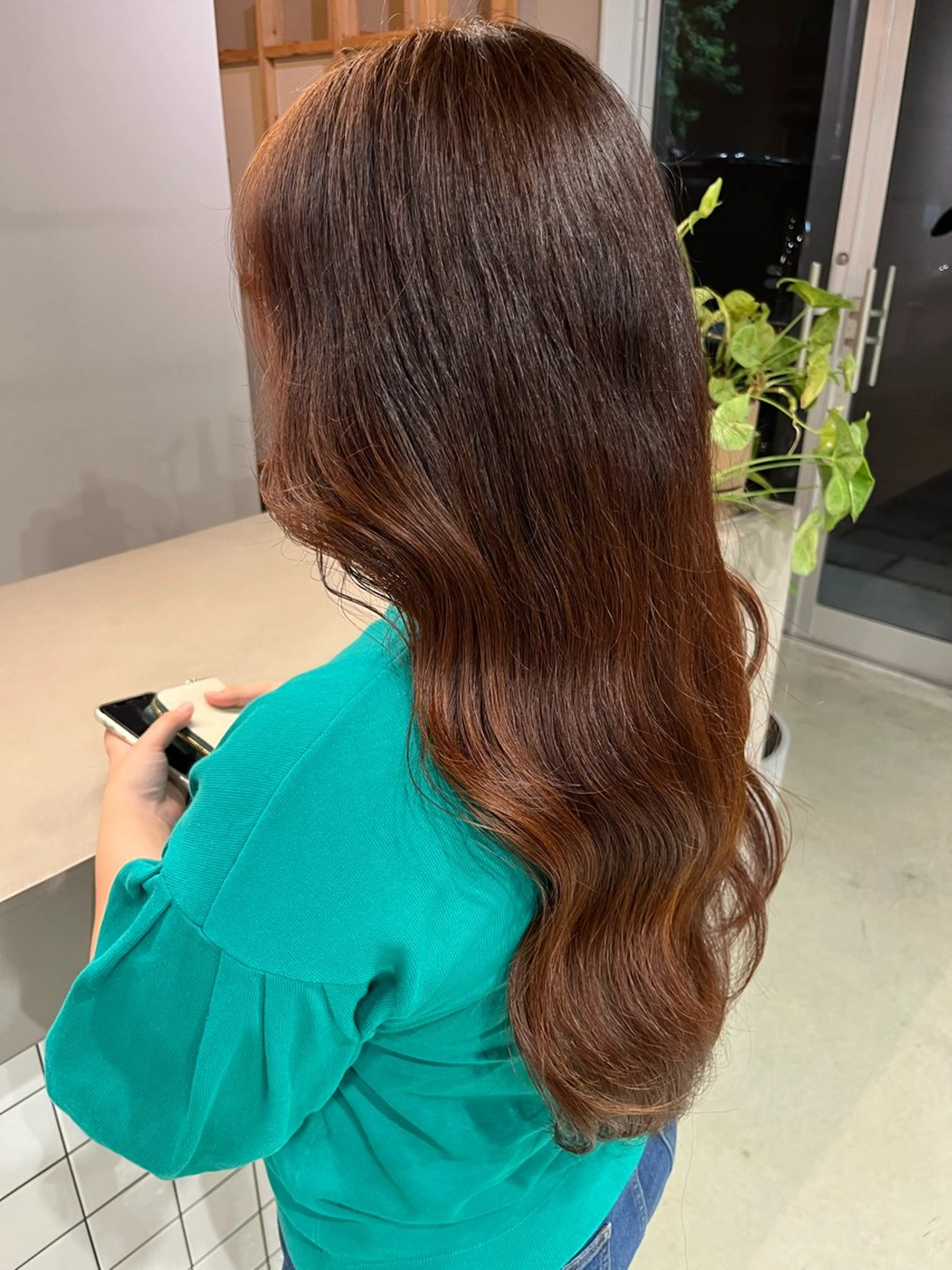 ロング カラー haruki所属・高木 陽菜のヘアスタイル