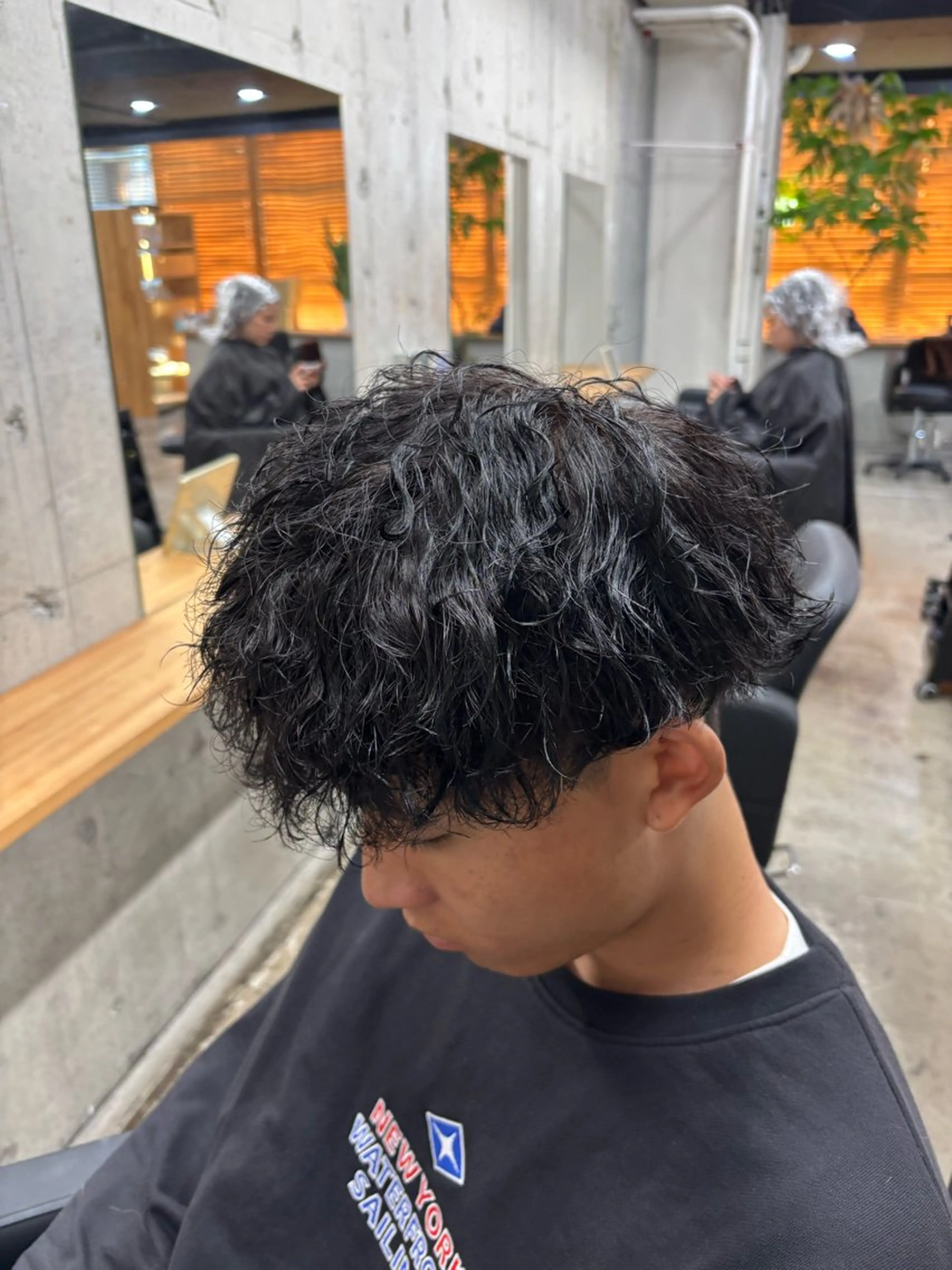 カラー パーマ メンズ カット パーマ mono / Manatoのヘアスタイル