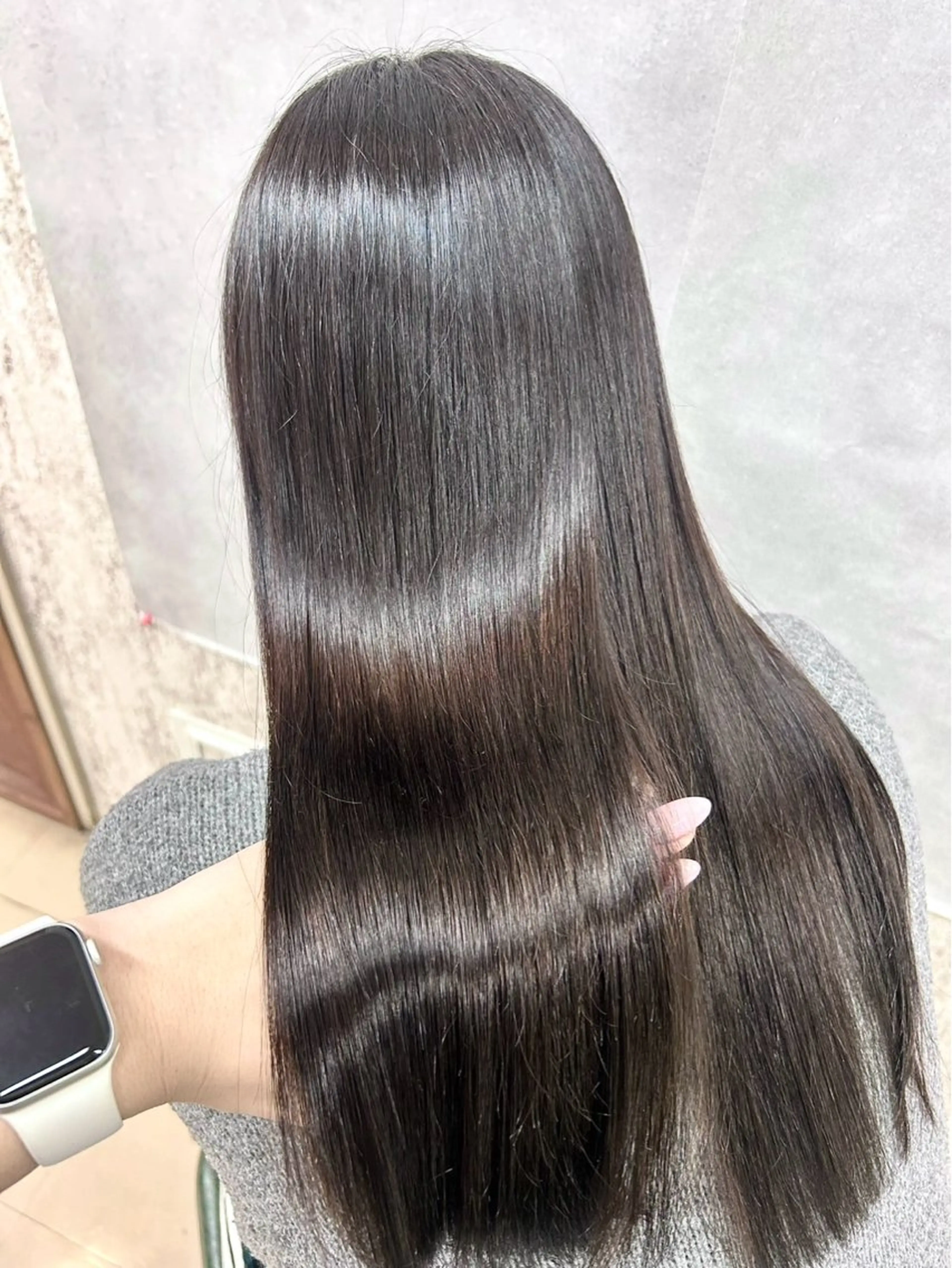 ロング 濱本 樹蘭のヘアスタイル