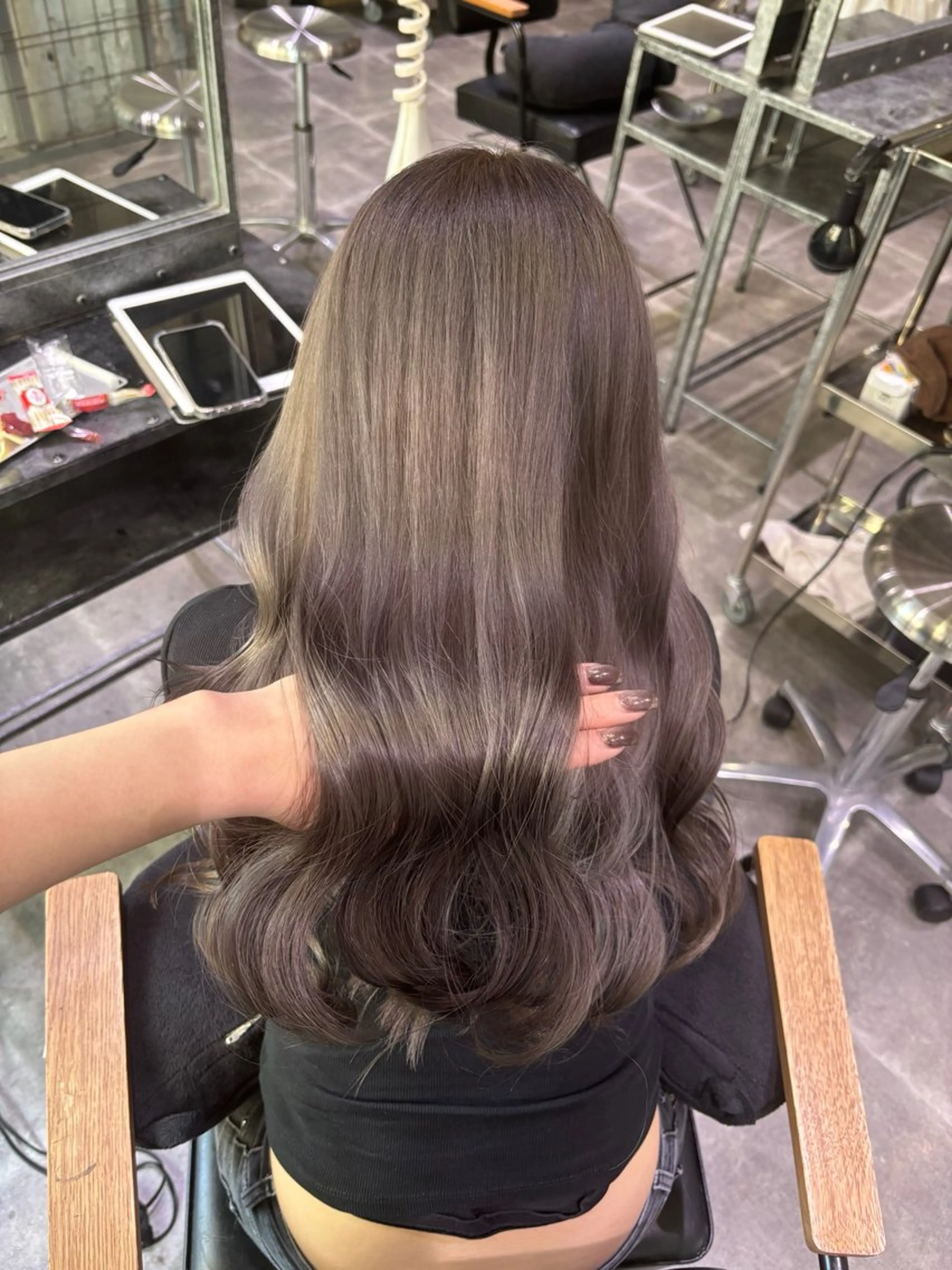 カラー カット ヘアカラー AYANE 韓国ヘア /レイヤーカットのヘアスタイル