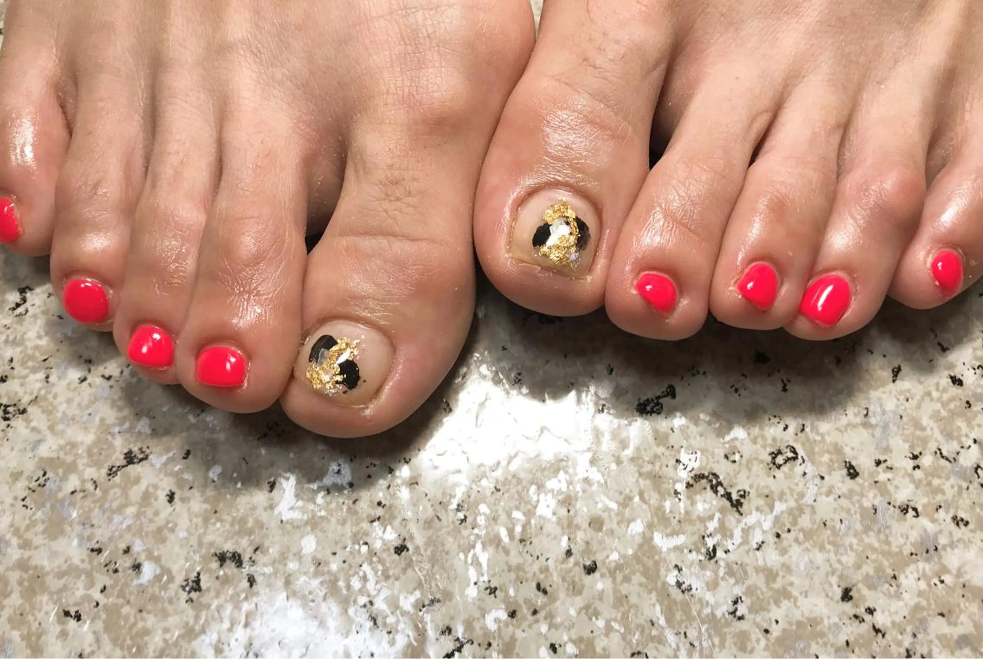 ネイル フットネイル ニュアンスネイル シンプルネイル 春ネイル 夏ネイル ネイル フフラ所属・nail fufla ♡yamane♡のネイルデザイン