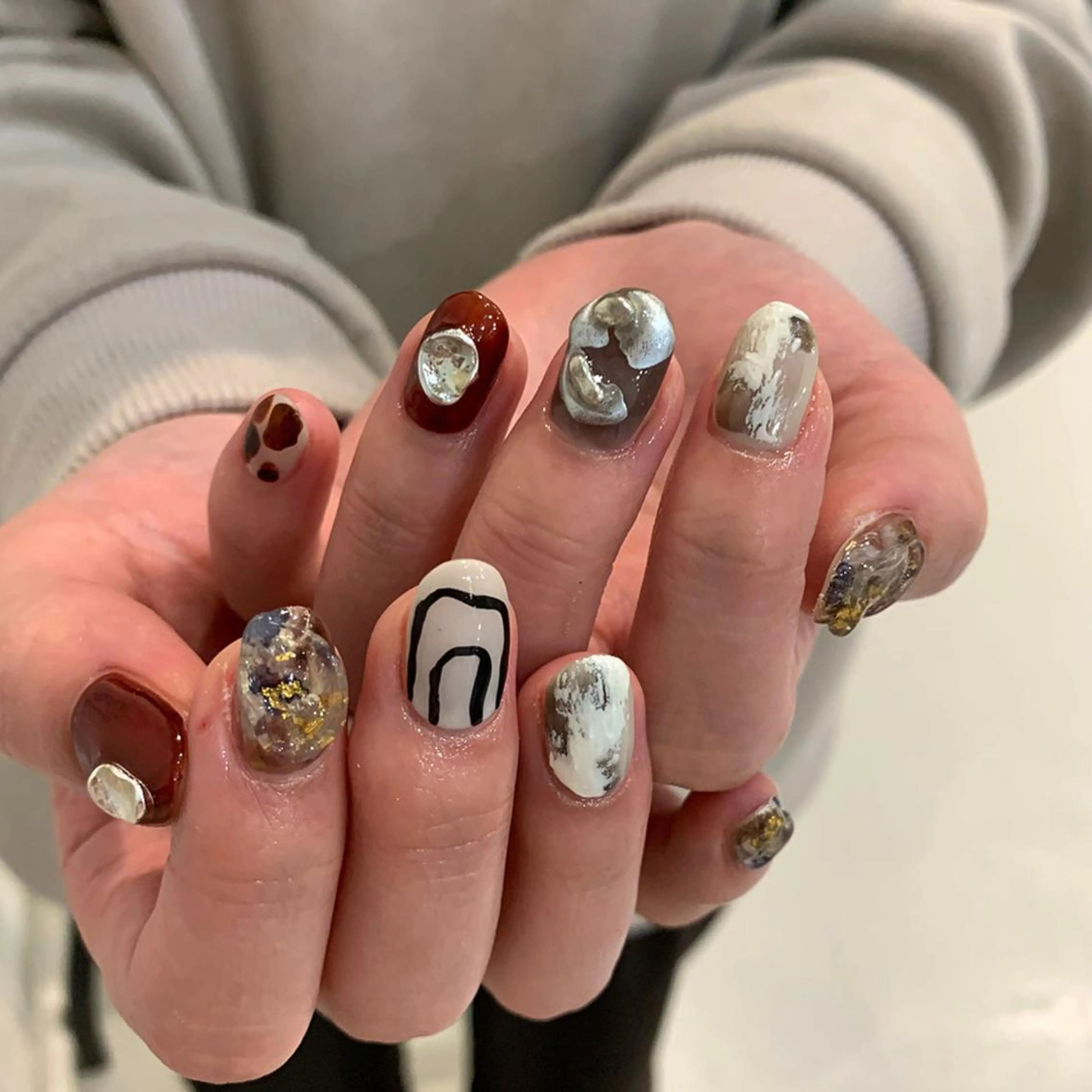 ネイル LETTER_& SAKIのネイルデザイン