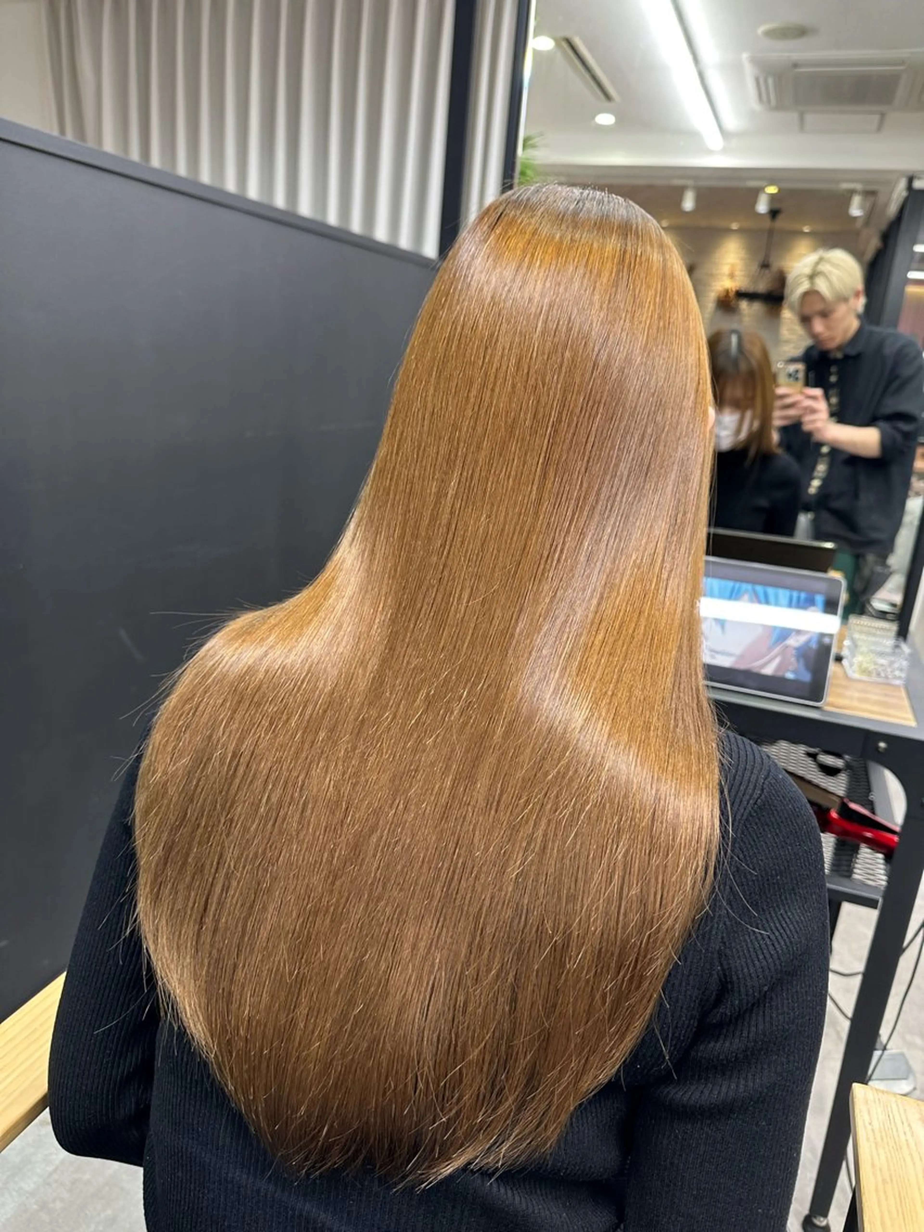 ロング 縮毛矯正 RAF TOKYO 2nd所属・美髪矯正/髪質改善/ ヒロムのヘアスタイル