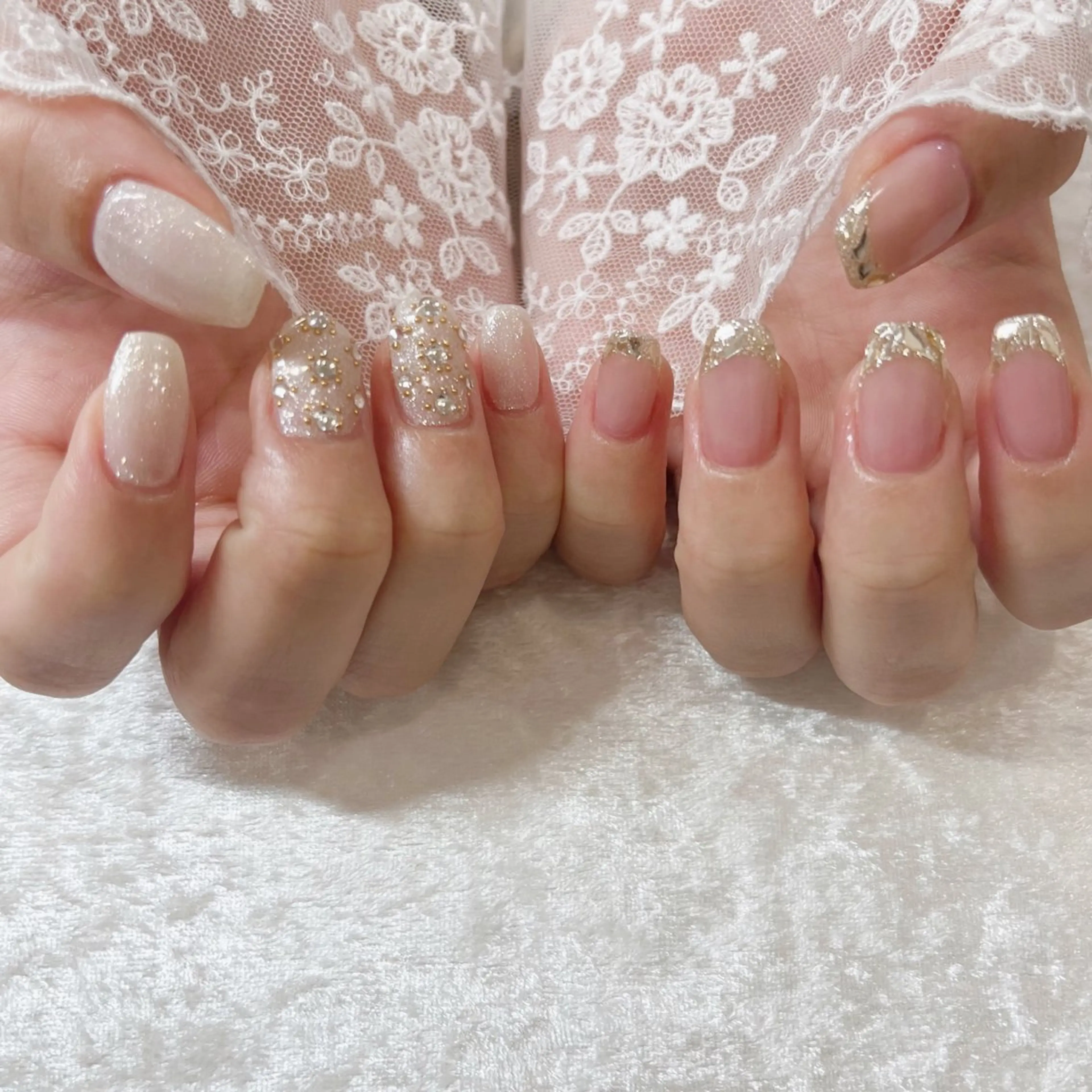 ネイル ハンドネイル Maya 🧊🫧‪のネイルデザイン
