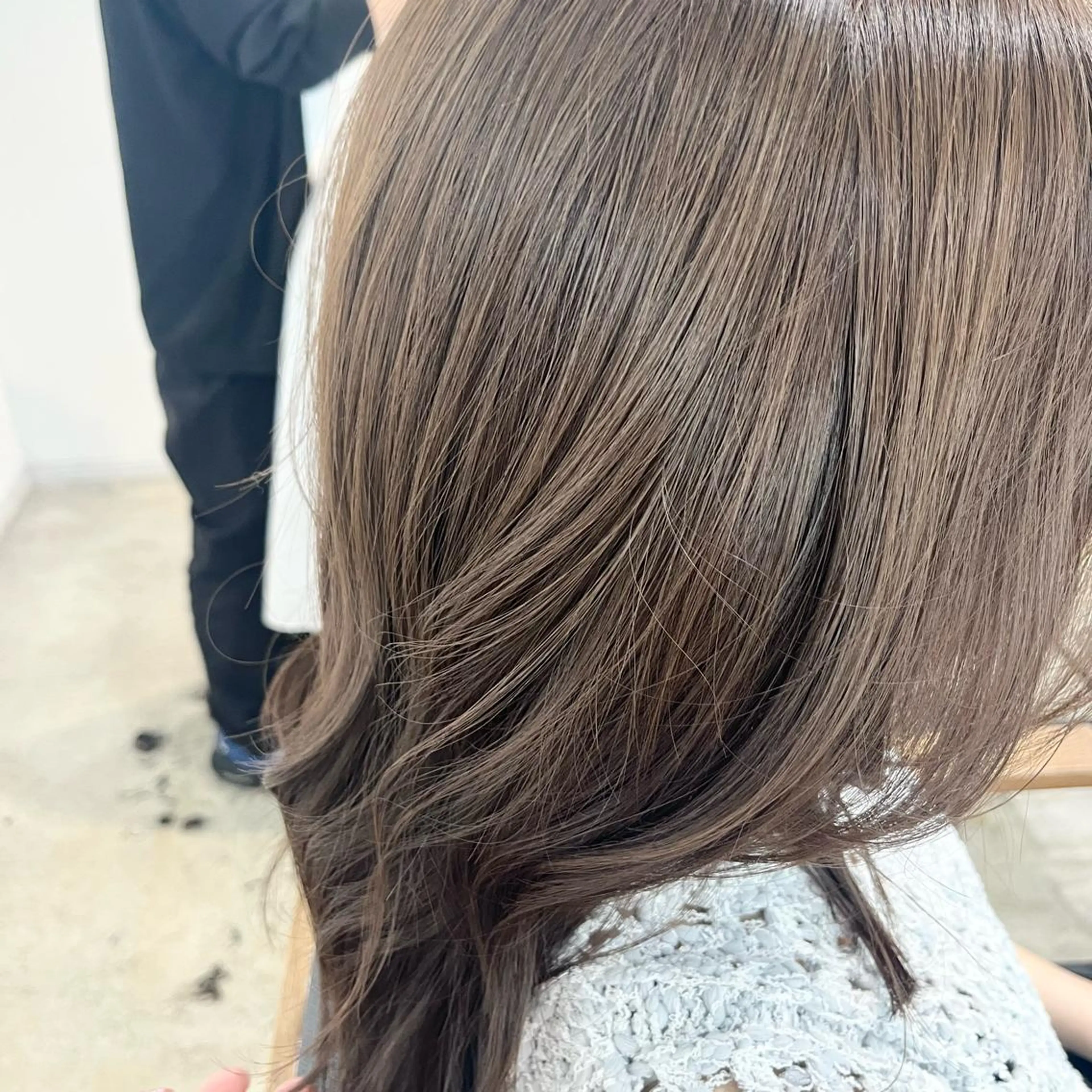 ミディアム カラー 透明感カラー 🌷レイヤーカット/ フルキシオリ🌷のヘアスタイル