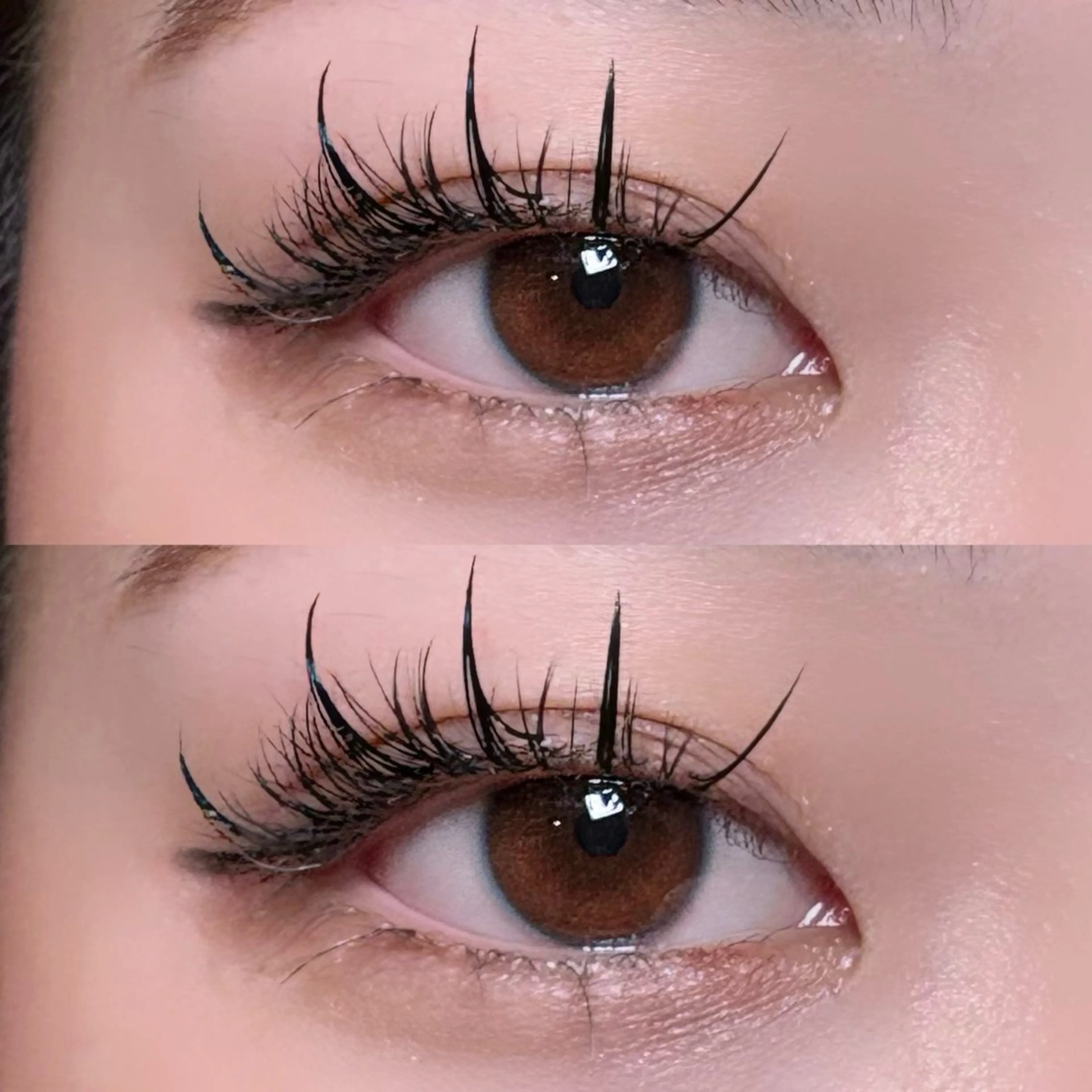 ワンホンマツエク🇨🇳💫 120本 🖤オフ&コーティング付🖤の写真