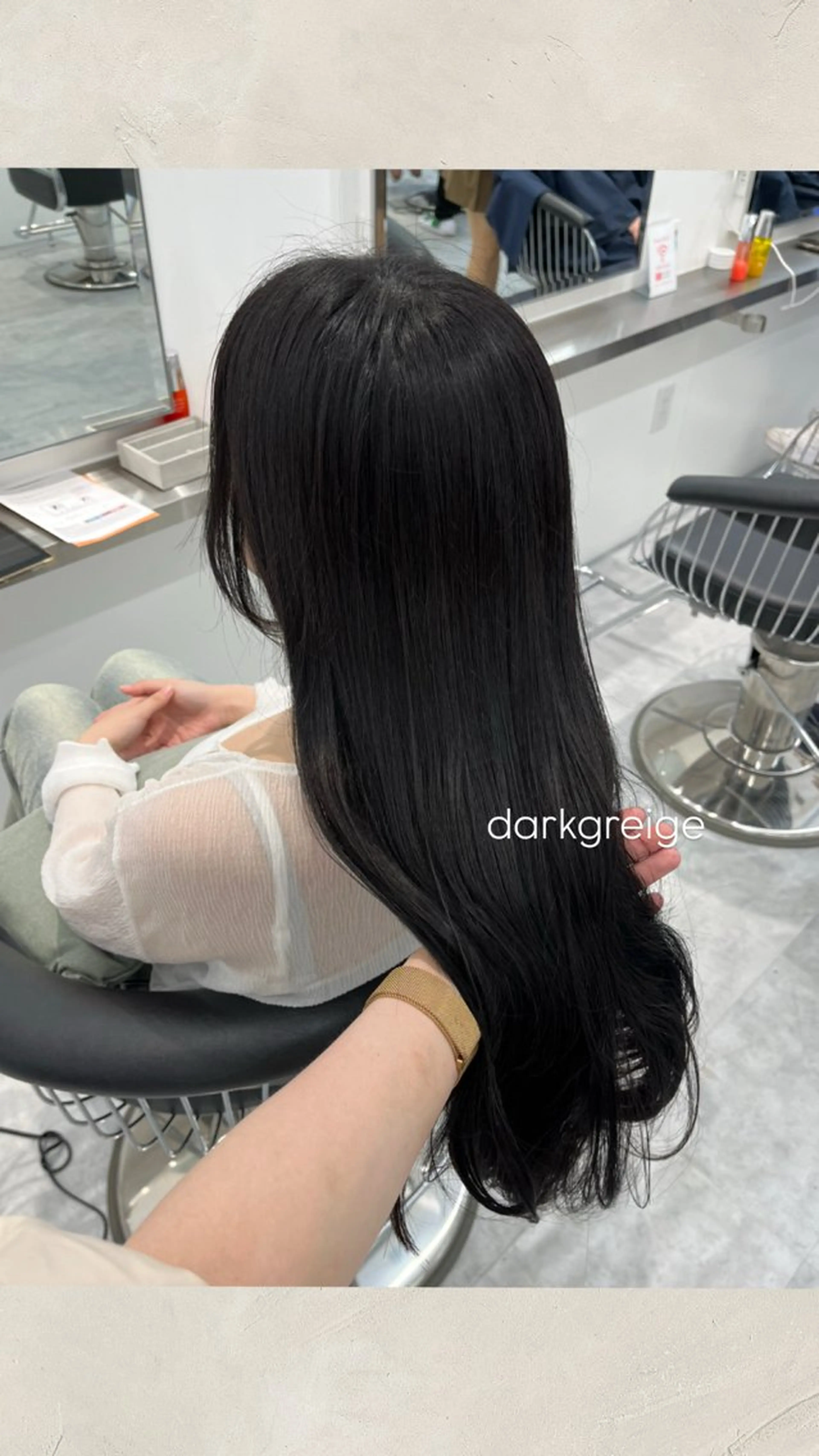 ロング カラー ヘアカラー ParveMix ♡白神みやびのヘアスタイル