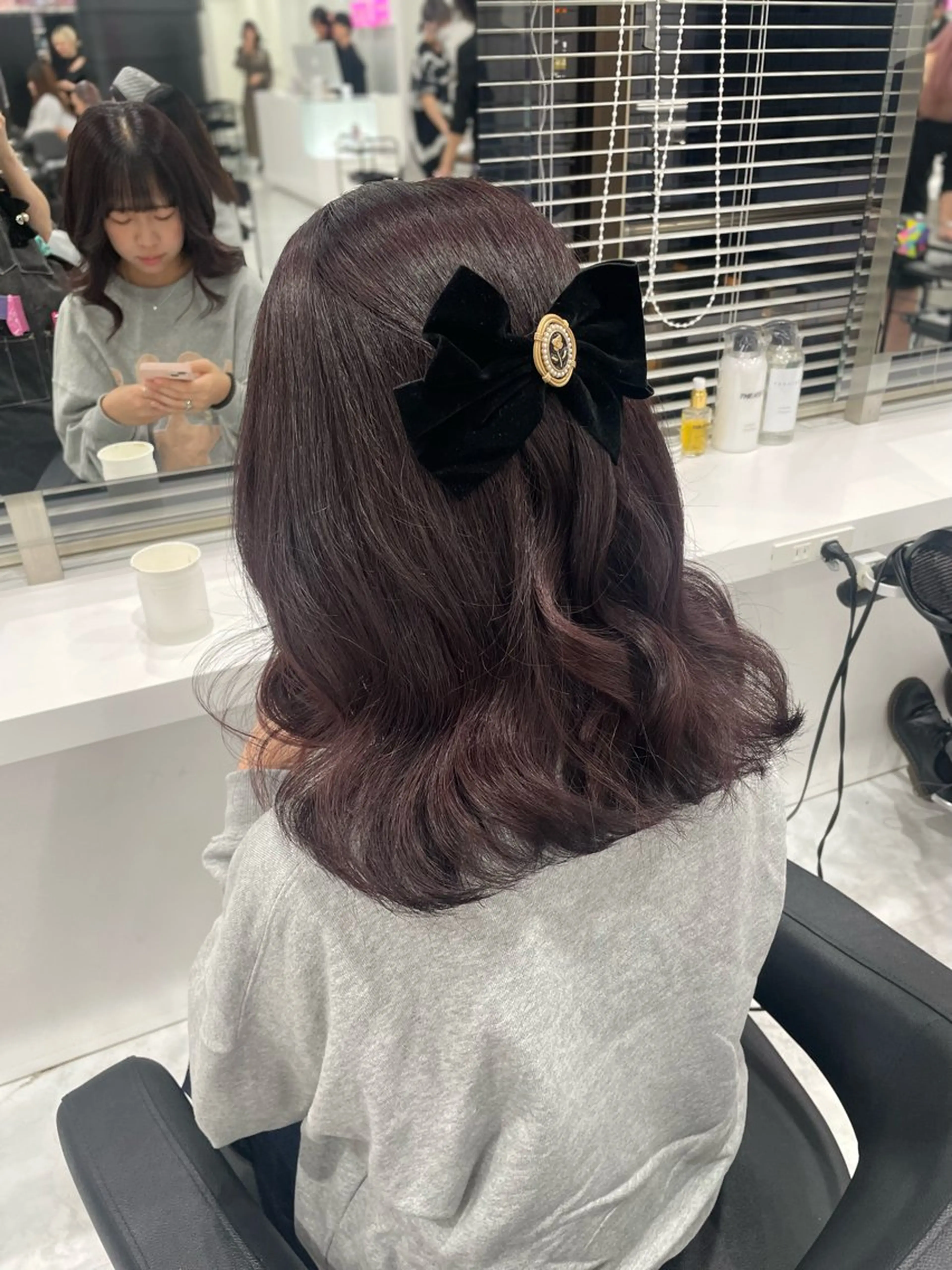 ミディアム カラー ヘアカラー トリートメント 💗秋冬トレンドヘア Natsumi 💗のヘアスタイル