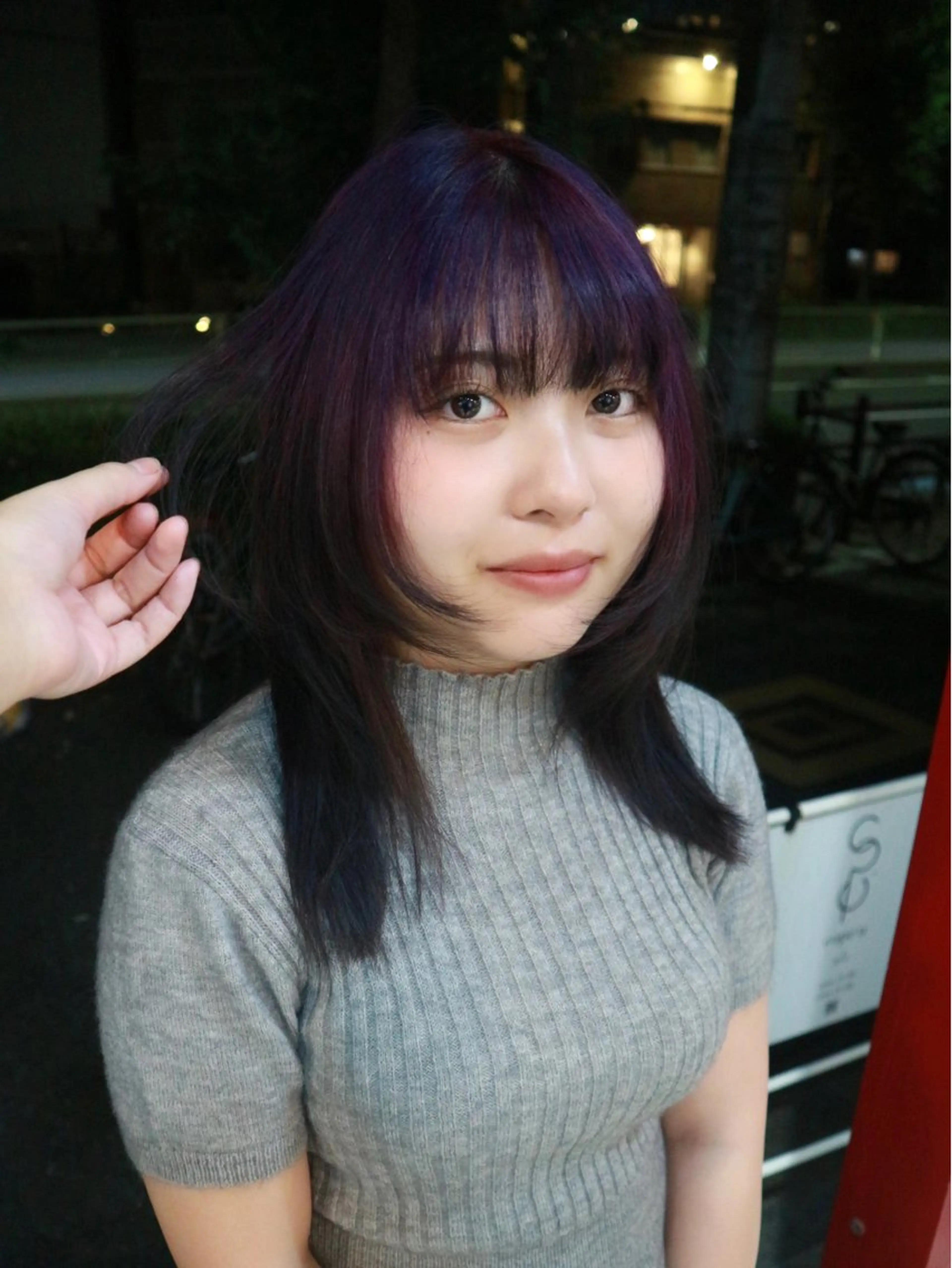 ミディアム ヘアカラー トリートメント ハイトーン/メンズ/ デザイン/梅田/ミユのヘアスタイル