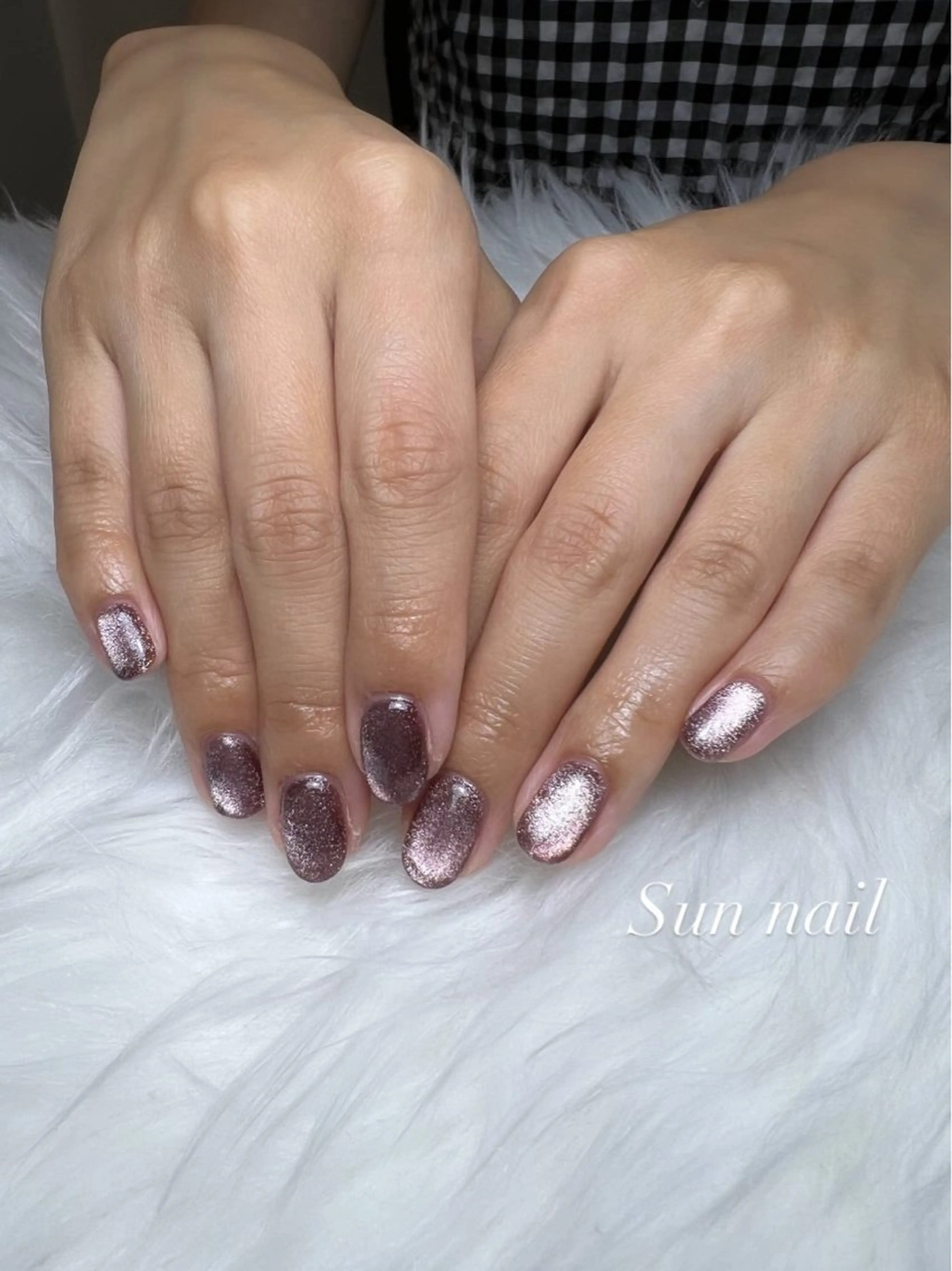 ネイル マグネットネイル ハンドネイル フットネイル Sun nail ...ayaのネイルデザイン