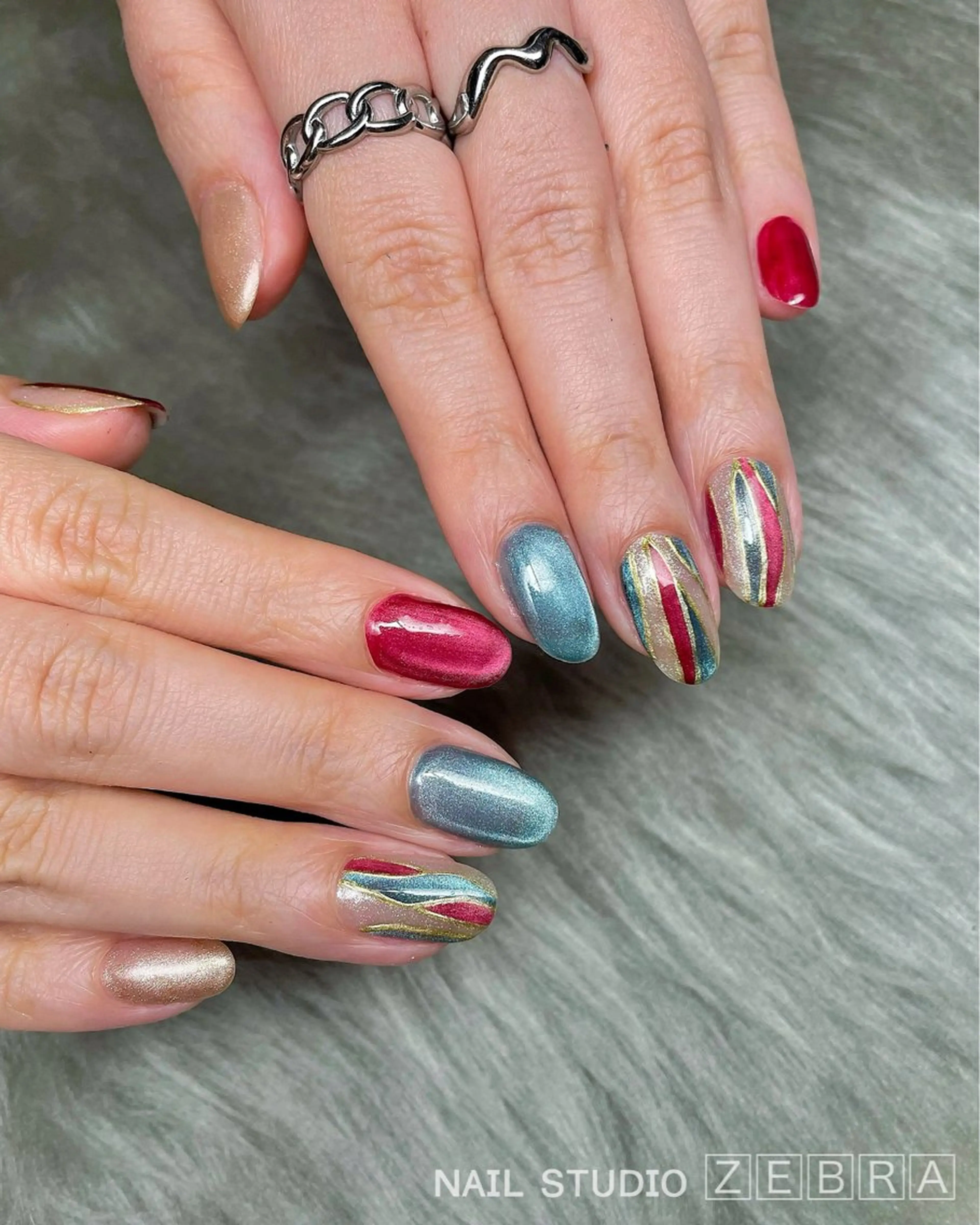 ネイル ハンドネイル Nail Studio Zebra所属・HINATA - ZEBRAのネイルデザイン