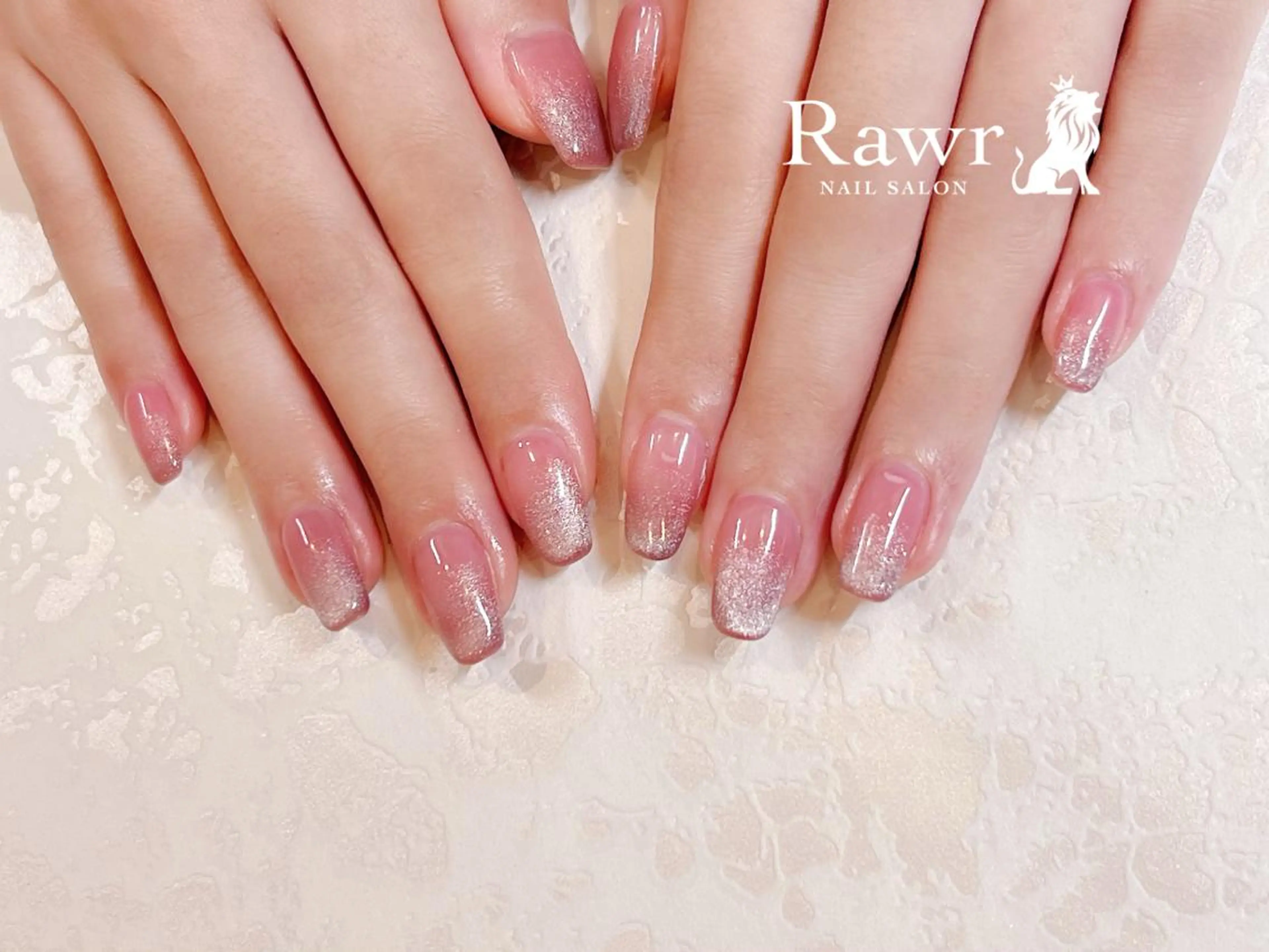 ネイル マグネットネイル ハンドネイル Rawr / saoriのネイルデザイン