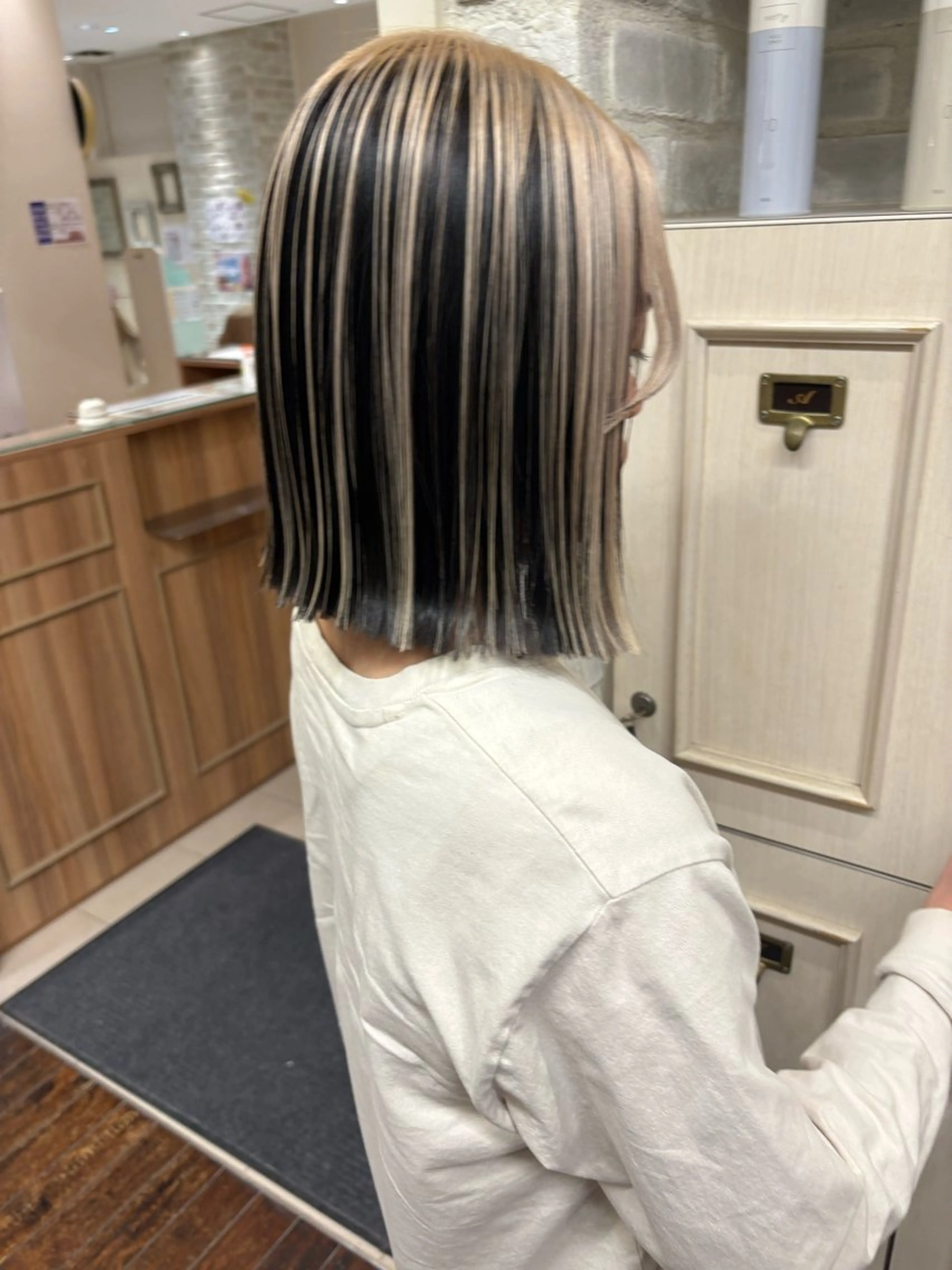 ミディアム トリートメント 【ボブ.髪質改善. カラー】midoのヘアスタイル