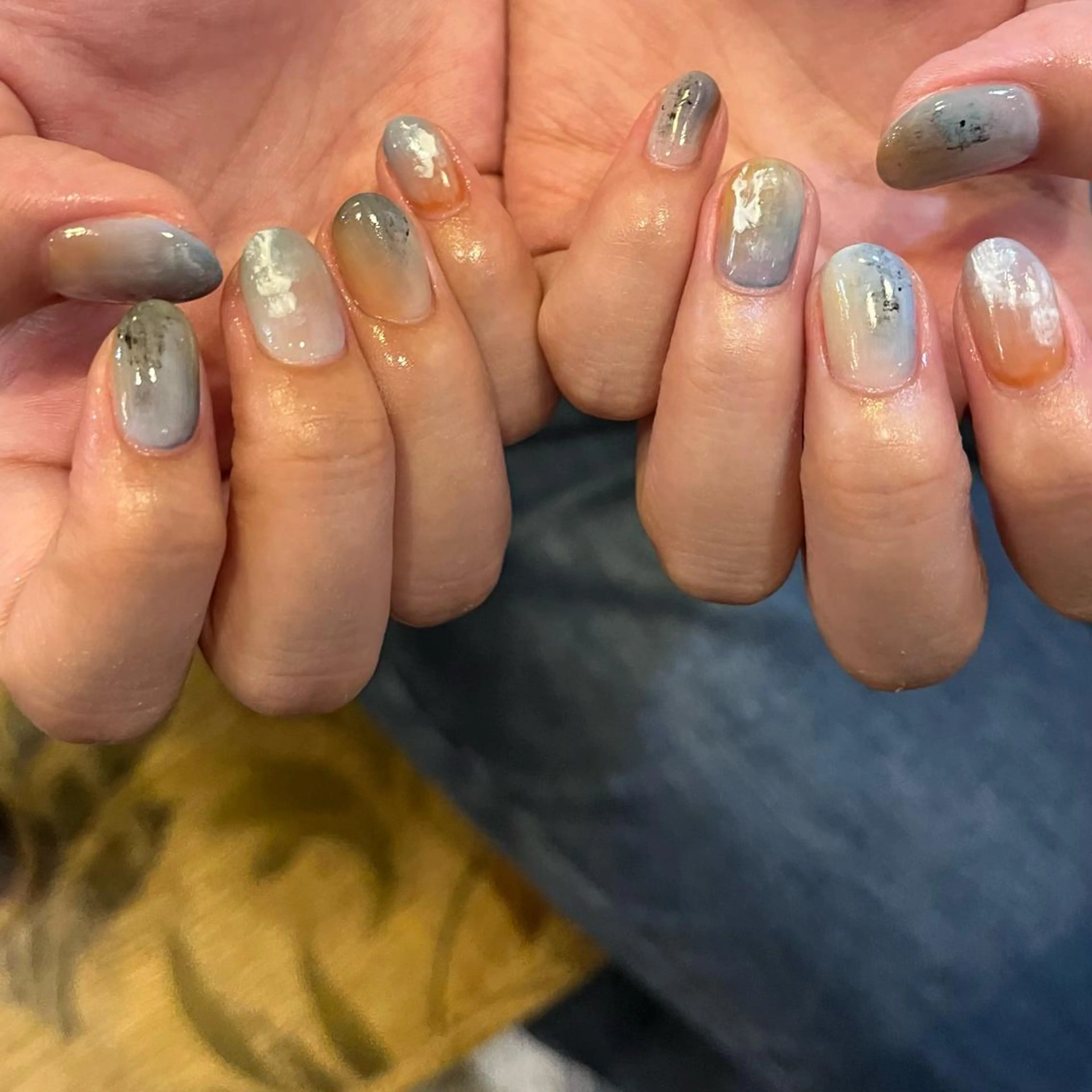 ネイル ハンドネイル Trico Antique所属・岩本 杏のネイルデザイン