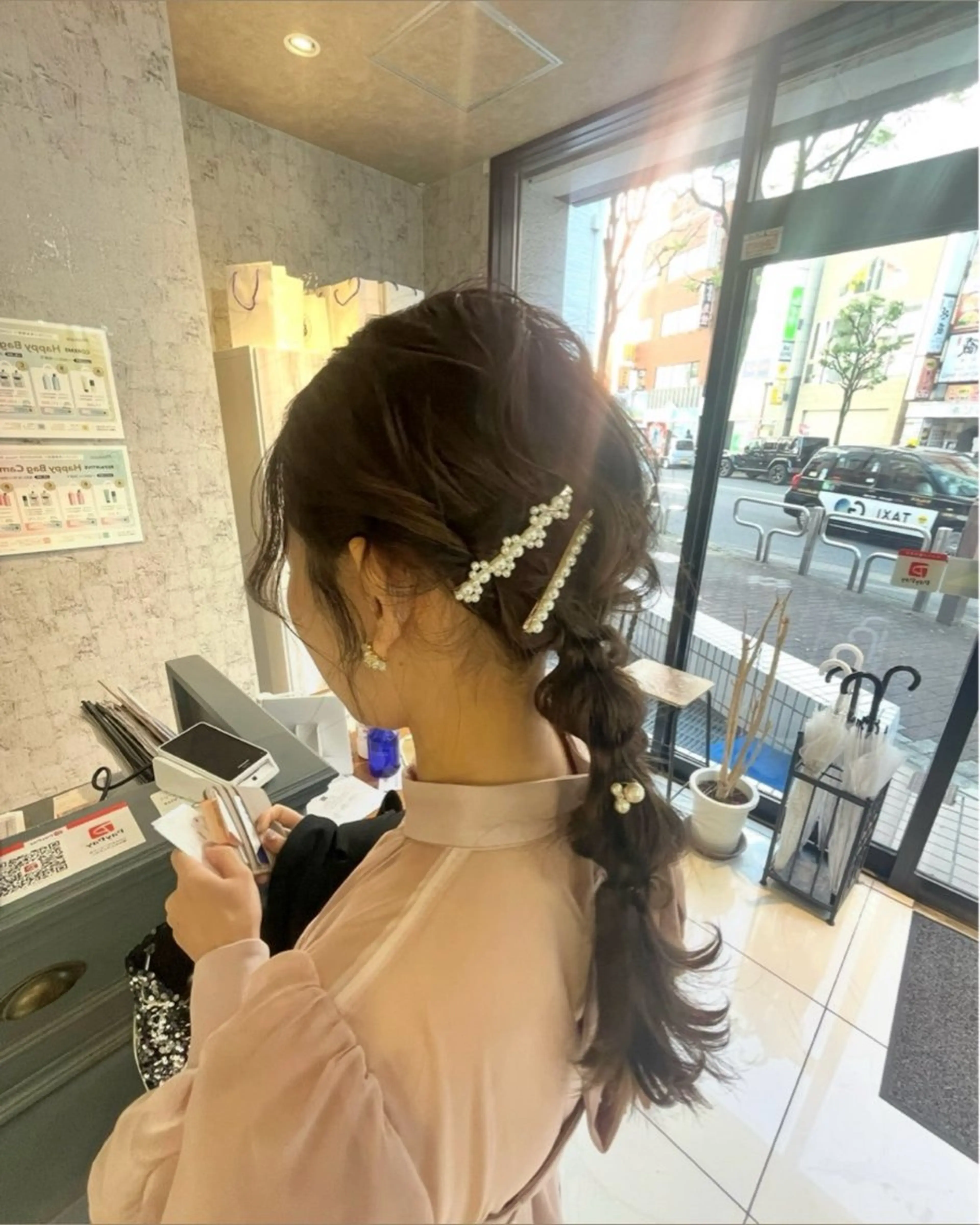 ロング ヘアアレンジ ヘアセット ダブルカラー🎀 / 髪質改善🪞✨/伽音のヘアスタイル