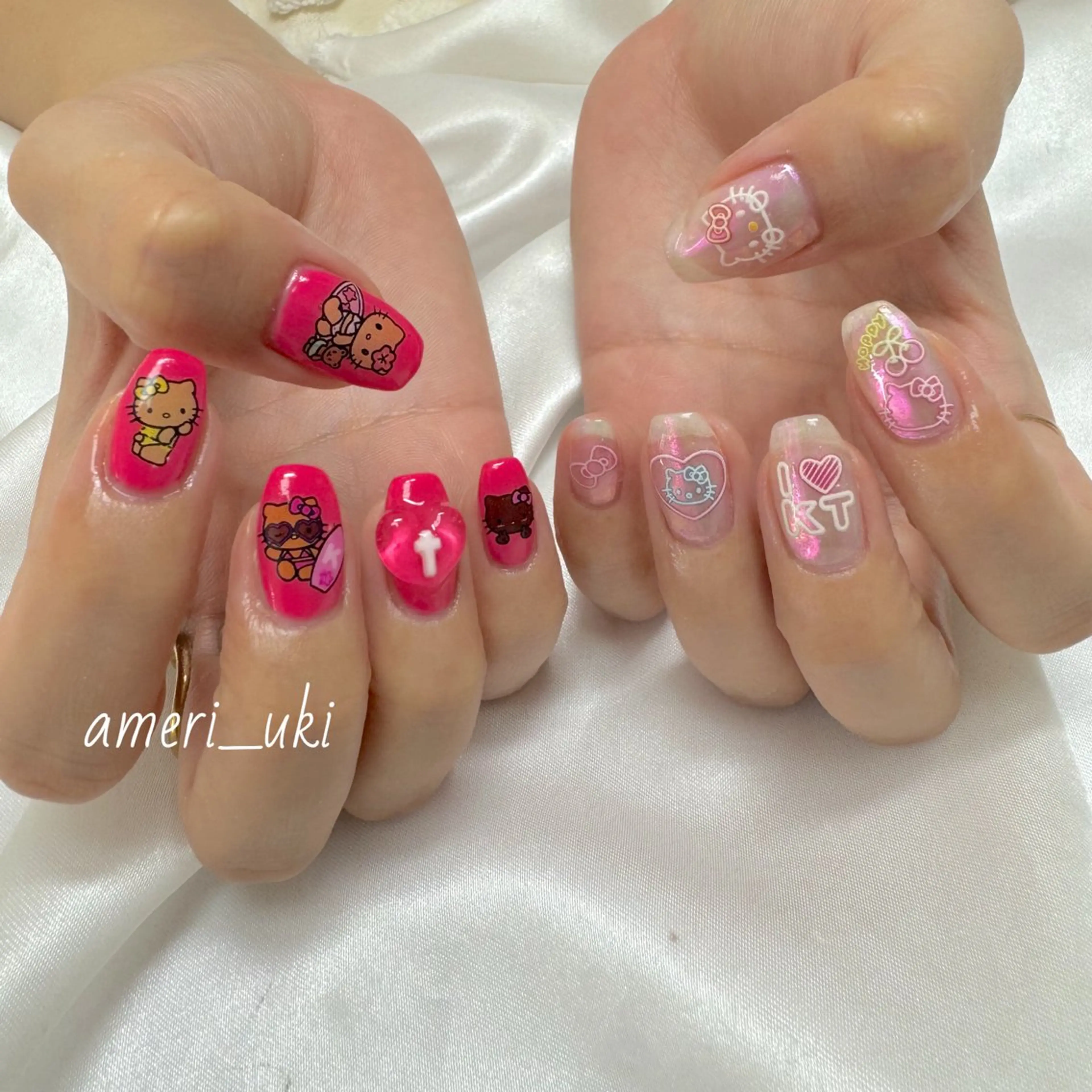 ネイル ハンドネイル Ameri nail /UKIのネイルデザイン