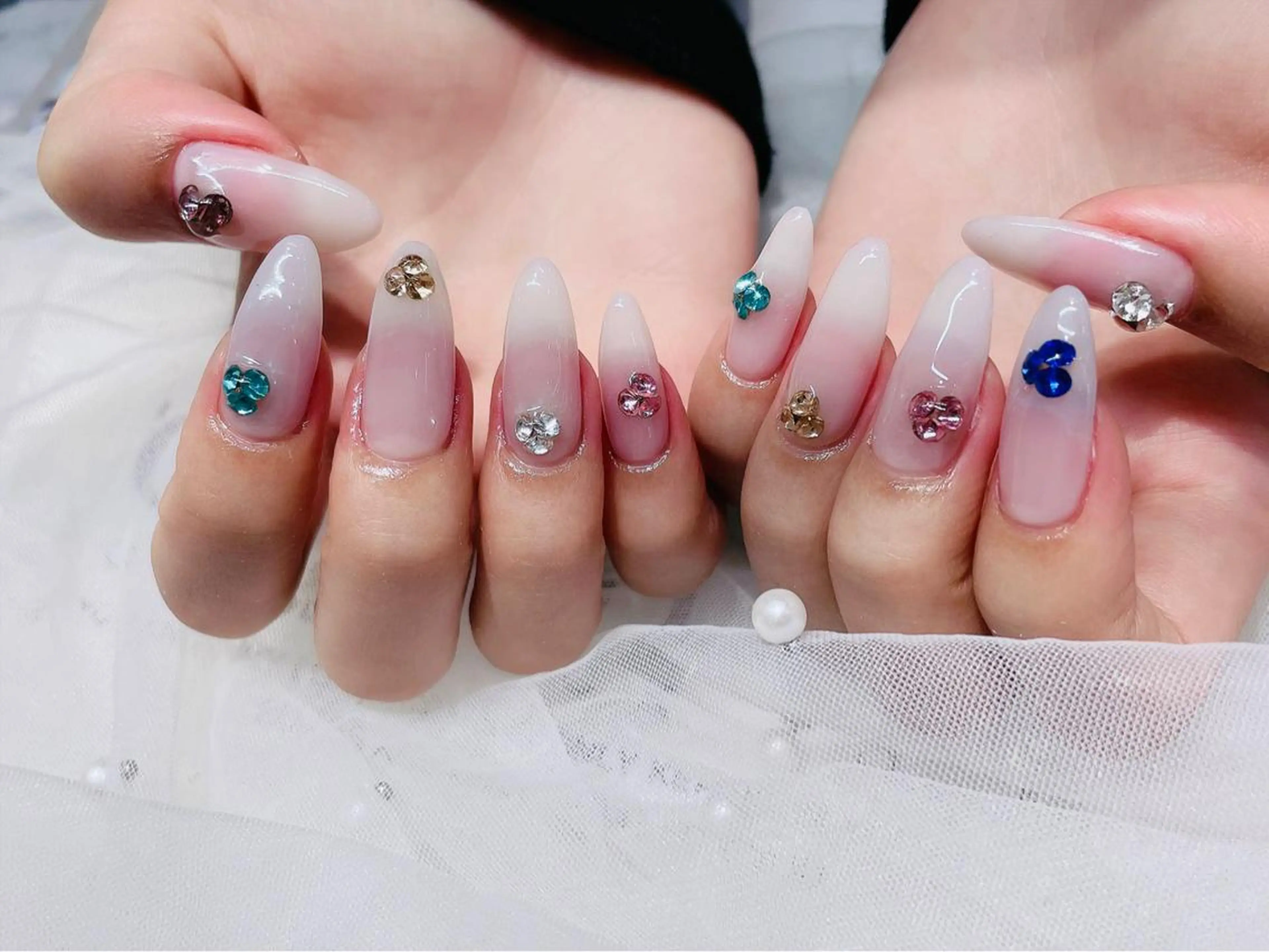 ネイル 長さだし専門店 M2　rikaのネイルデザイン