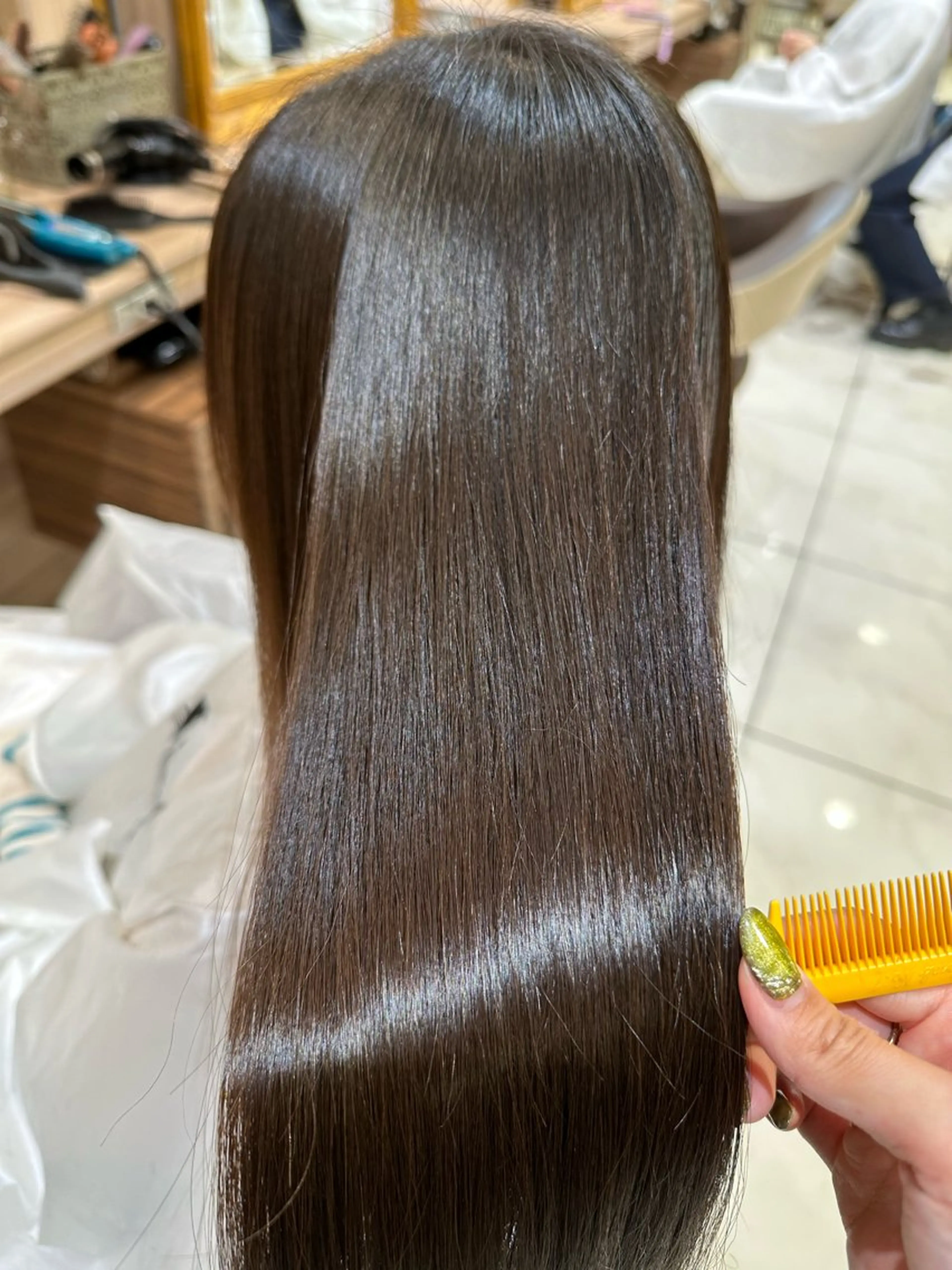 ロング パーマ 縮毛矯正 🌼maori🌼 /髪質改善💎美髪のヘアスタイル