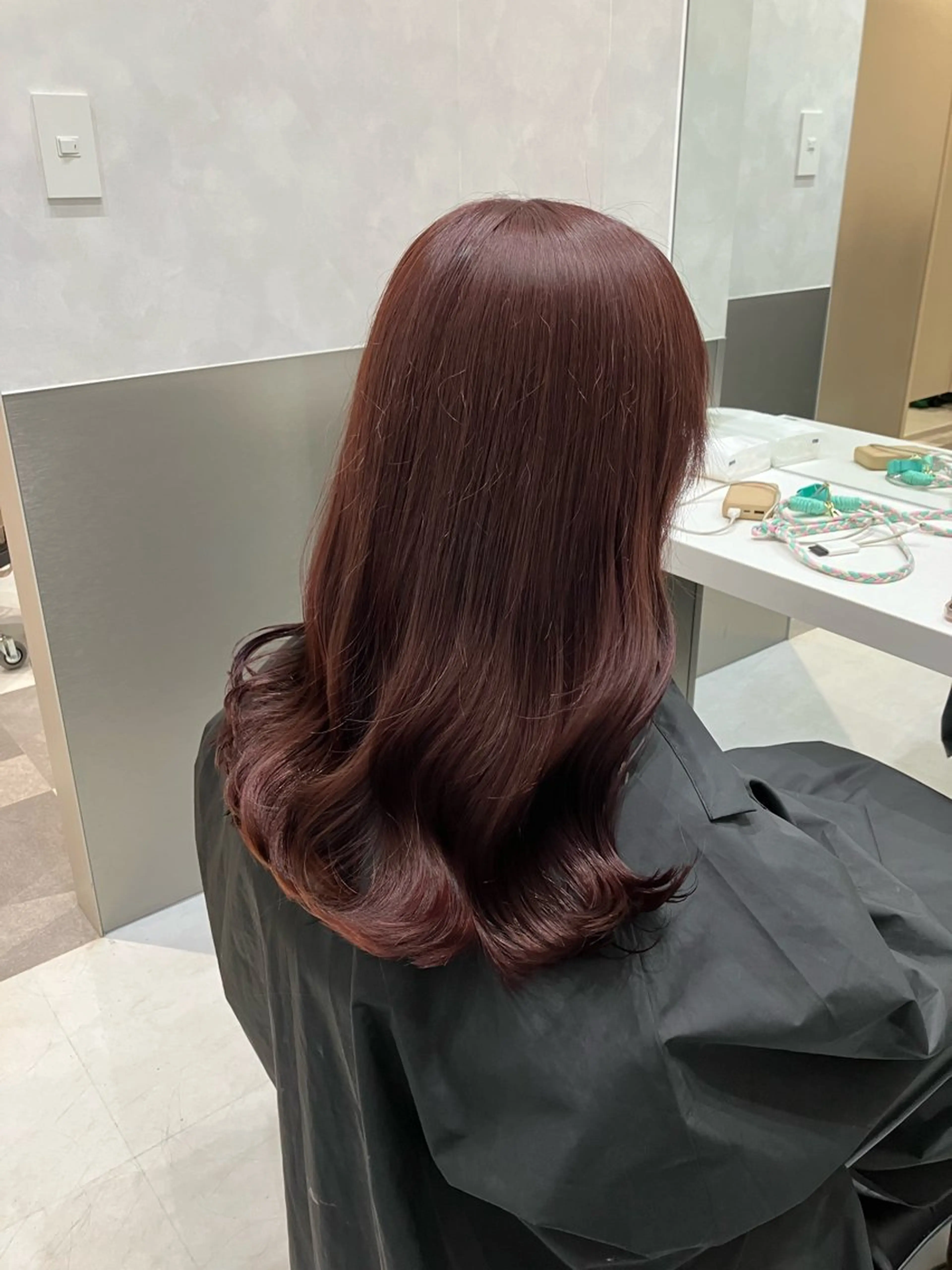 ロング カラー カット ヘアカラー トリートメント GO TODAY SHAIRE SALON原宿vita店舗所属・🩷完全マンツーマン 💖ASAHIのヘアスタイル