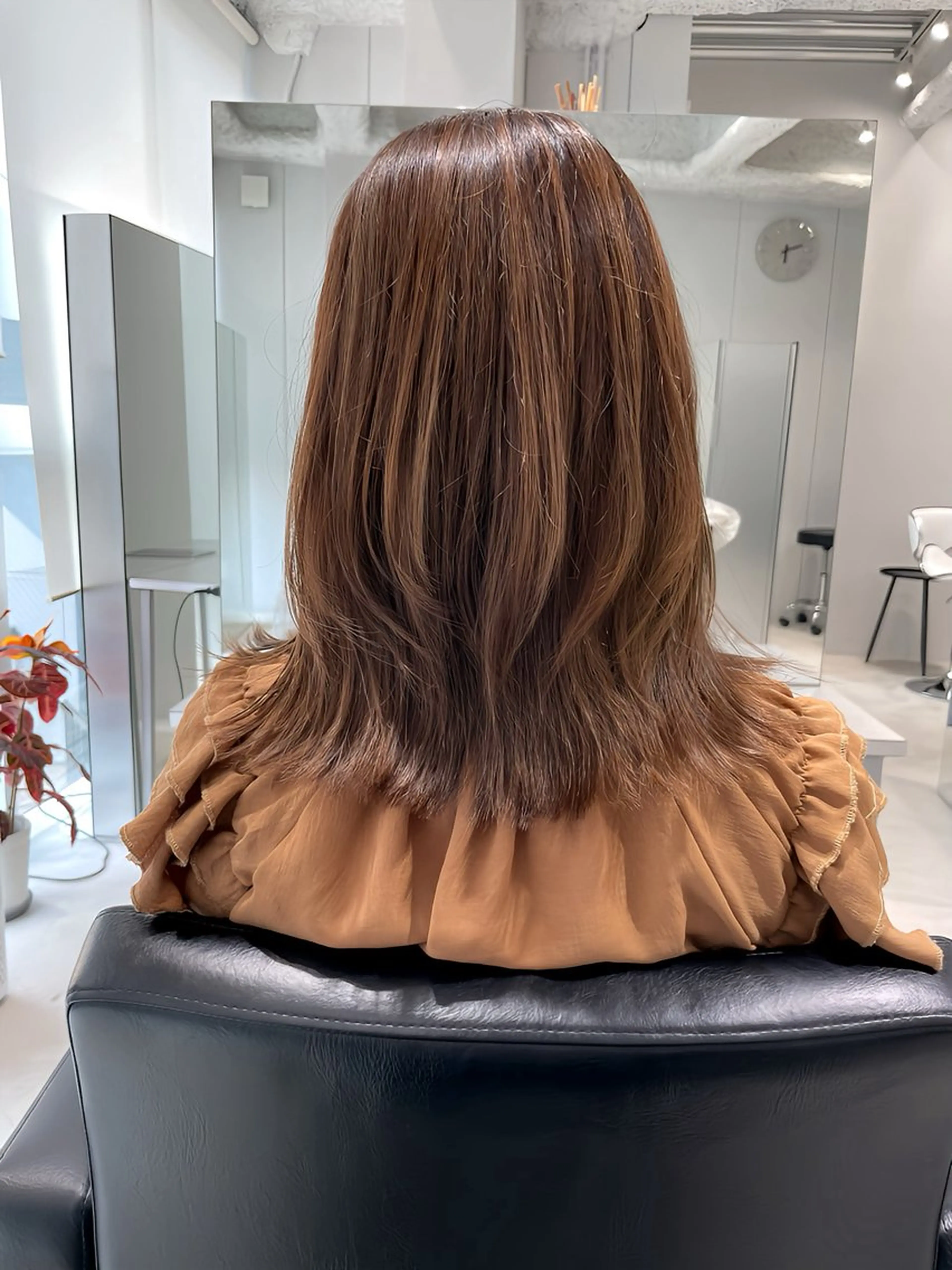 ミディアム カラー ulan所属・髪質改善/艶カラー✨ /杉田のヘアスタイル