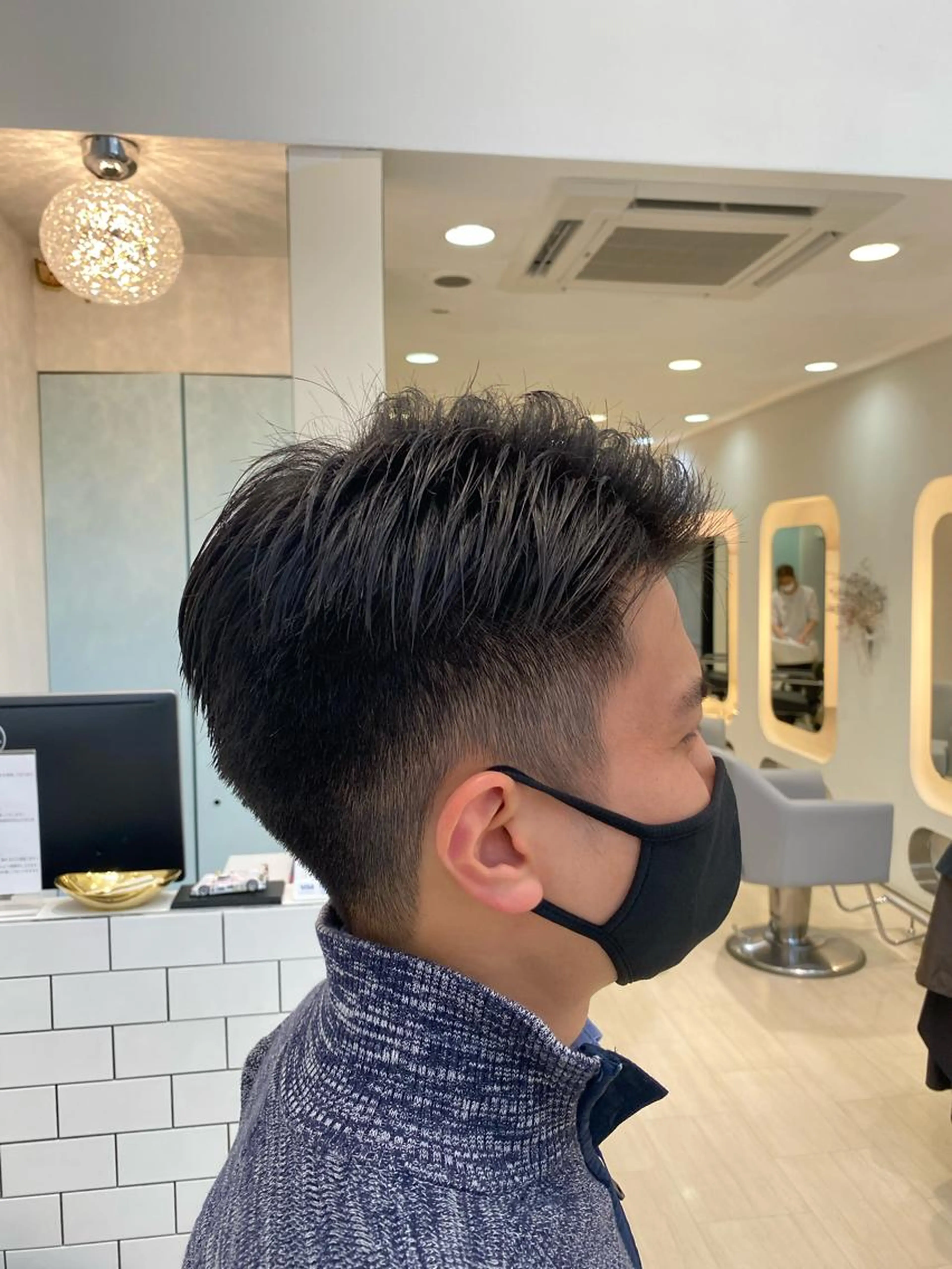 メンズカットの写真